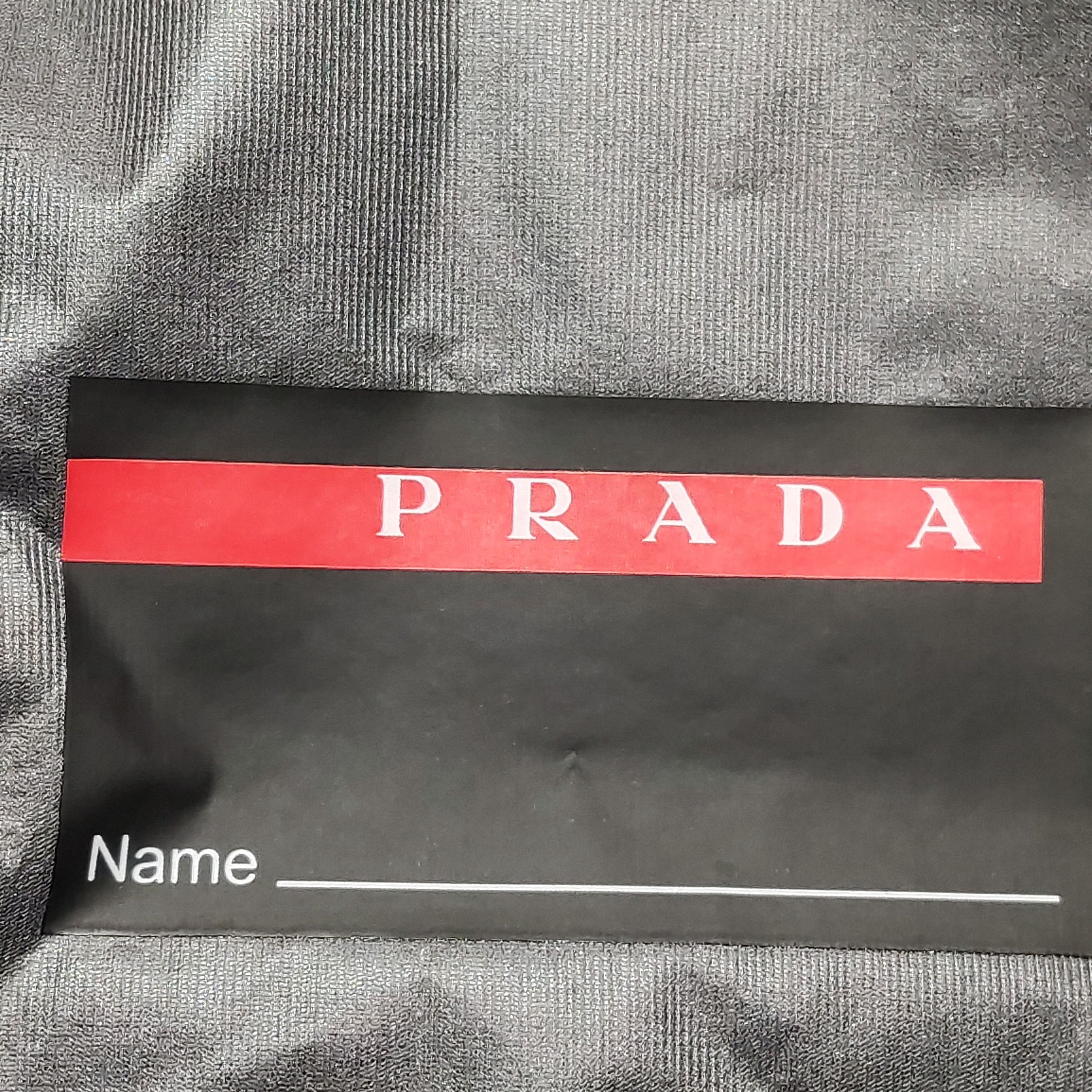 Prada Prada Linea Rossa Logo Hooded Pullover Size M Size US M / EU 48-50 / 2 - 6 Thumbnail