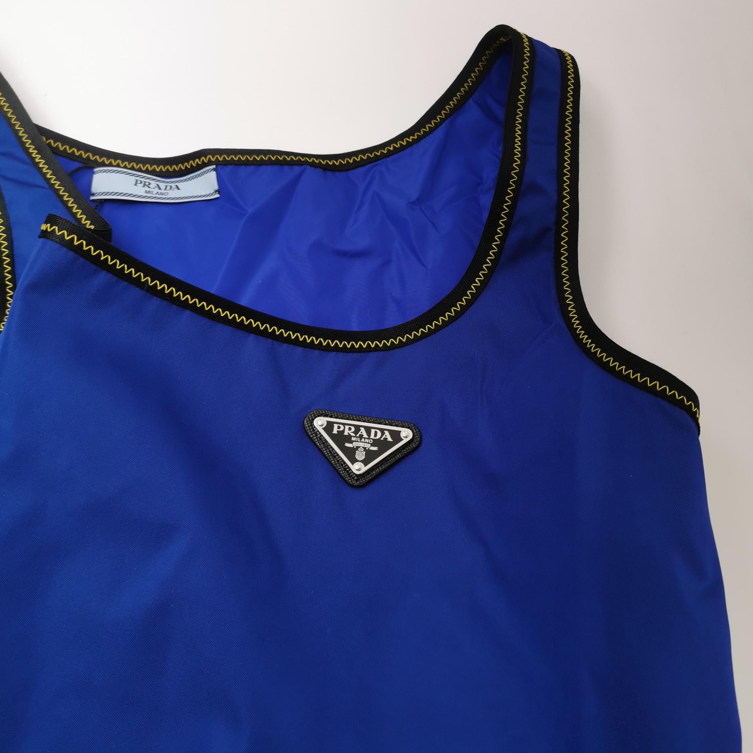 Prada Prada Logo Mini Dress Size 38 Size XS / US 0-2 / IT 36-38 - 3 Thumbnail