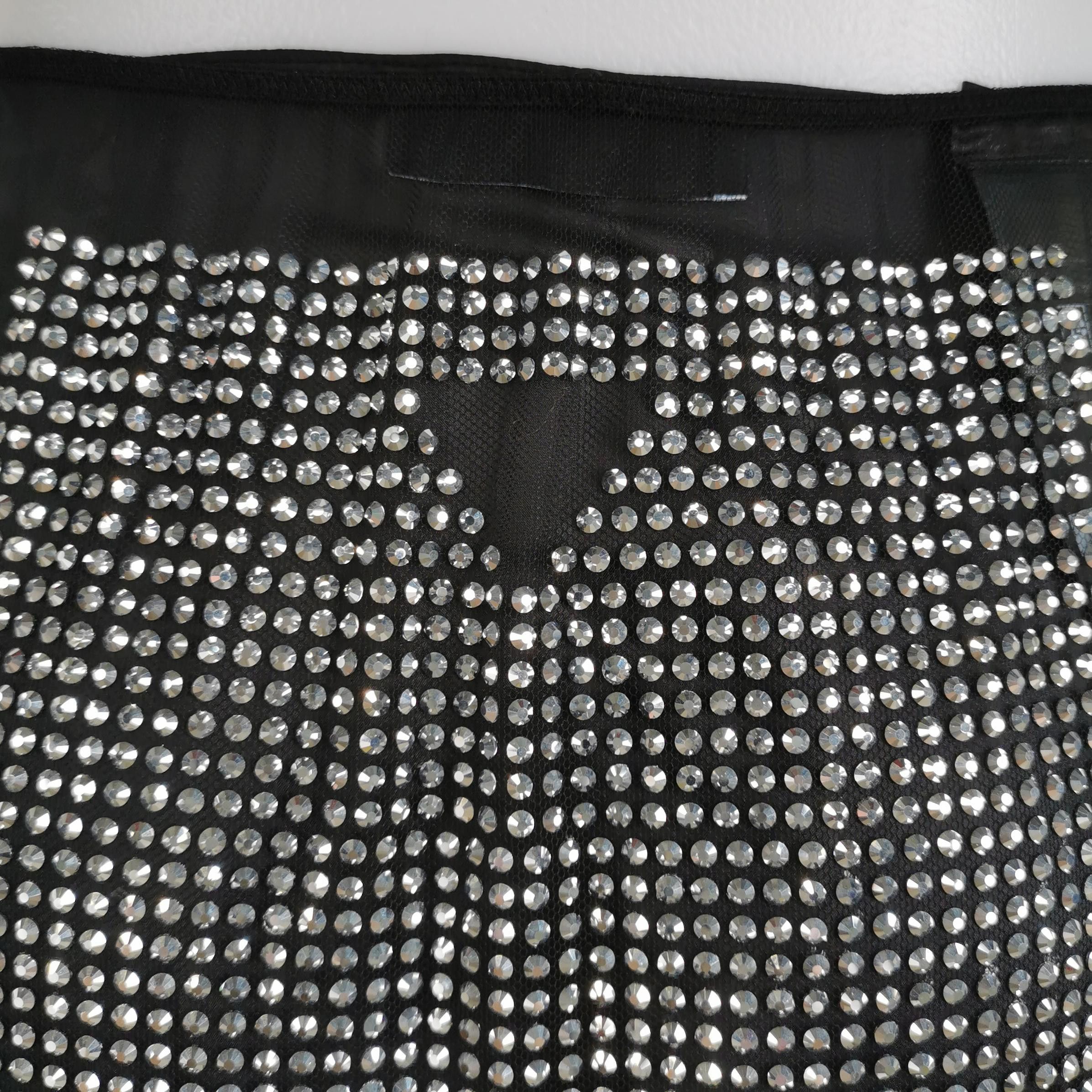 Prada Prada Rhinestone Embellished Midi Skirt Size 40 Size 27" / US 4 / IT 40 - 6 Thumbnail
