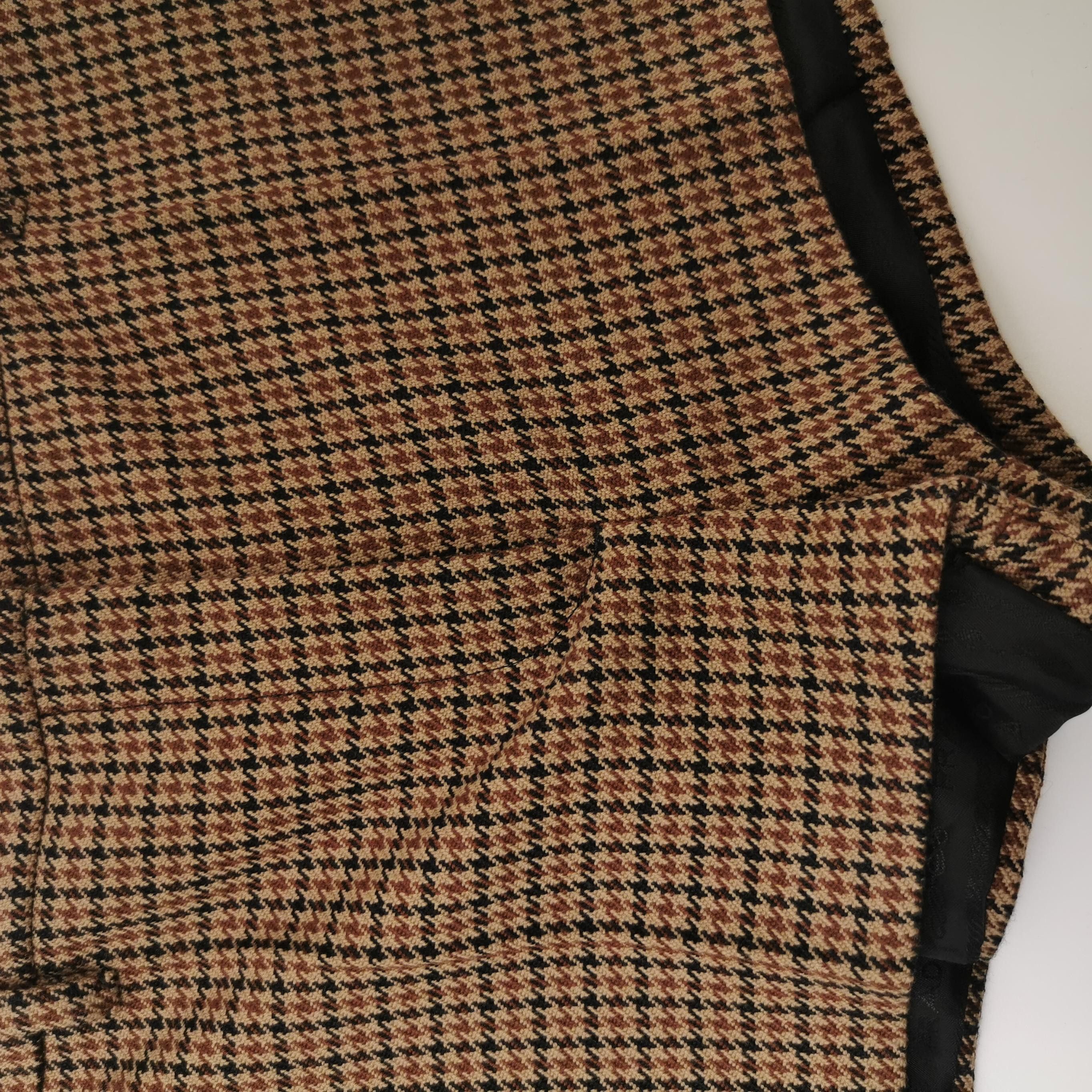 Prada Prada Houndstooth Wool Shorts Size 40 Size 27" / US 4 / IT 40 - 4 Thumbnail