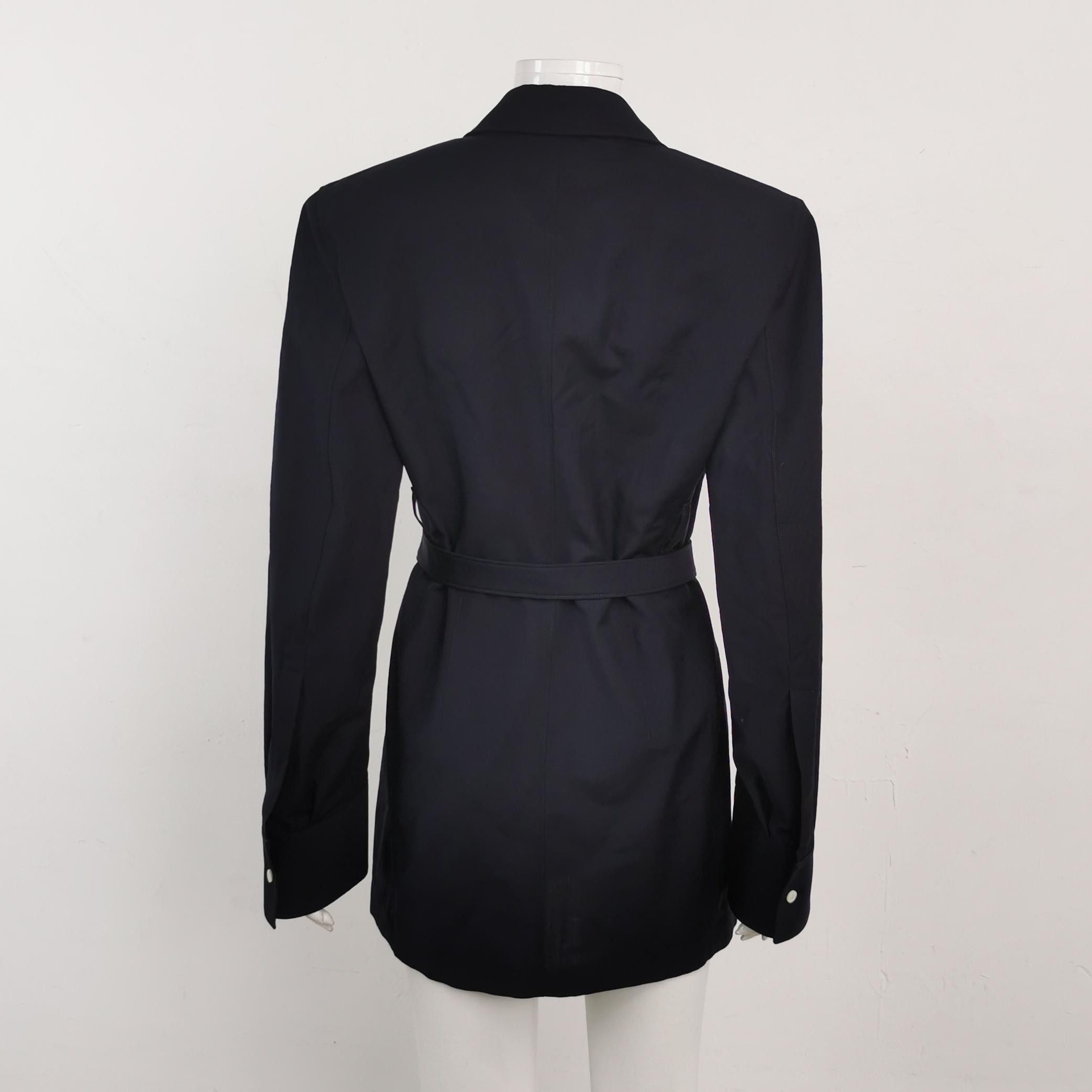 Prada Prada Wool Mohair Belted Coat Size 38 Size XS / US 0-2 / IT 36-38 - 2 Thumbnail