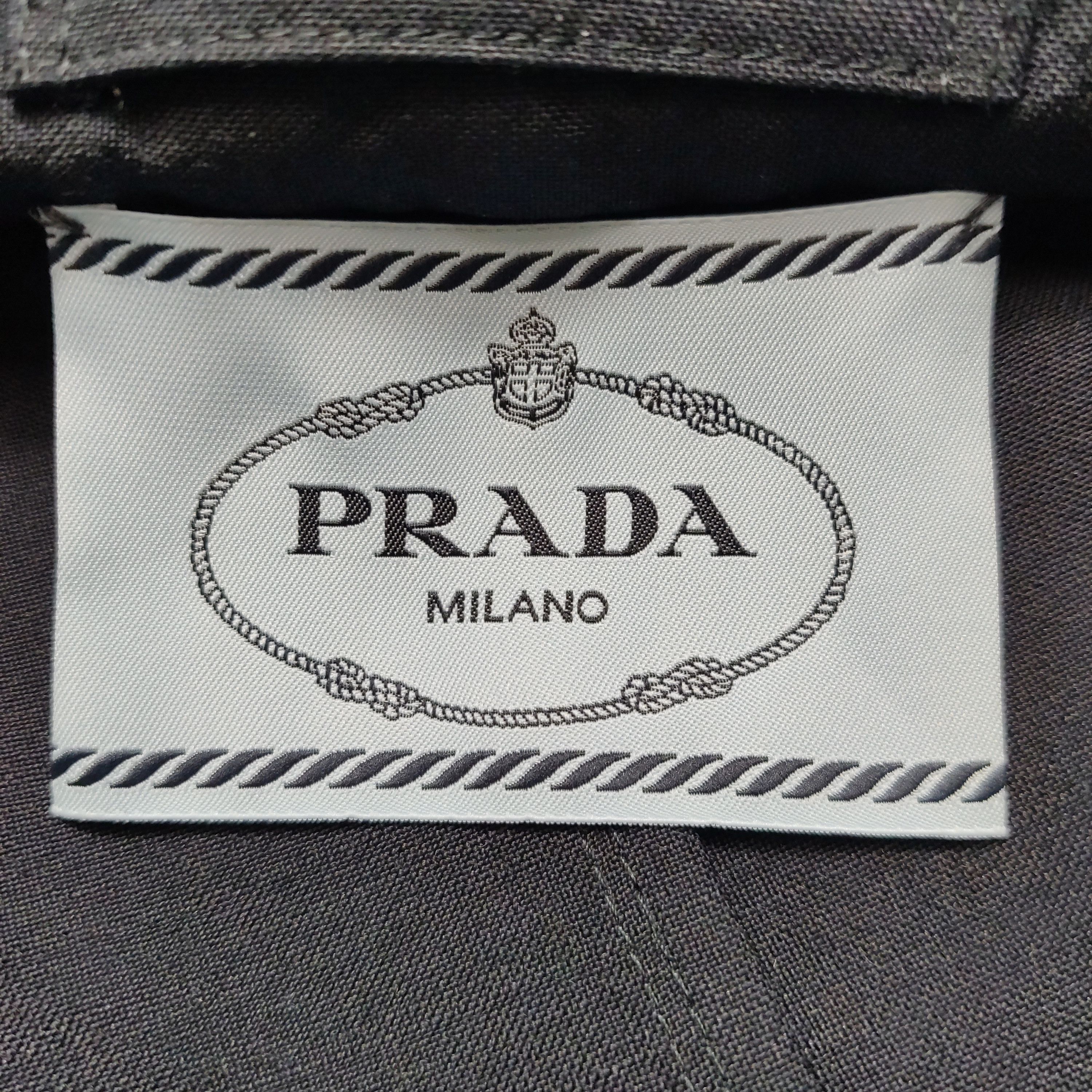 Prada Prada Wool Mohair Belted Coat Size 38 Size XS / US 0-2 / IT 36-38 - 4 Thumbnail