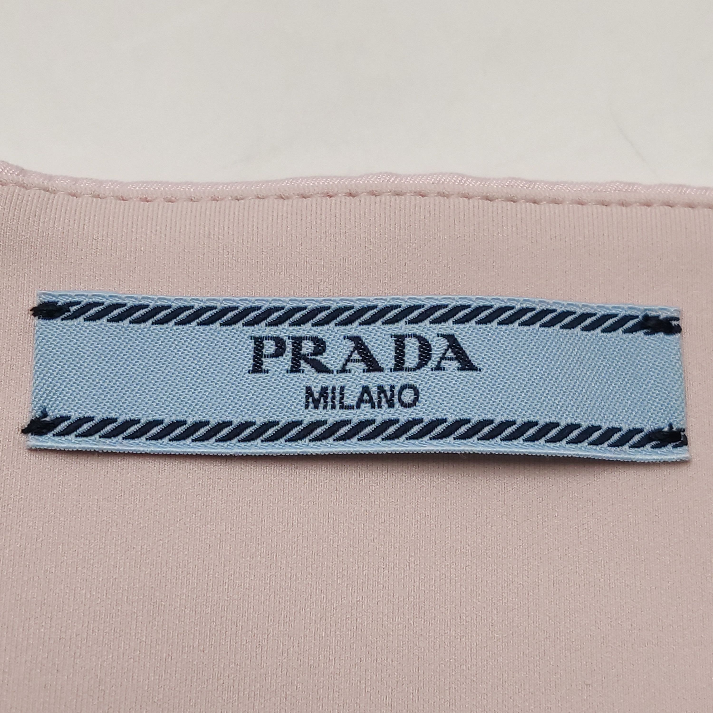 Prada Prada Triangle Logo Bandeau Top Size 38 Size XS / US 0-2 / IT 36-38 - 5 Thumbnail