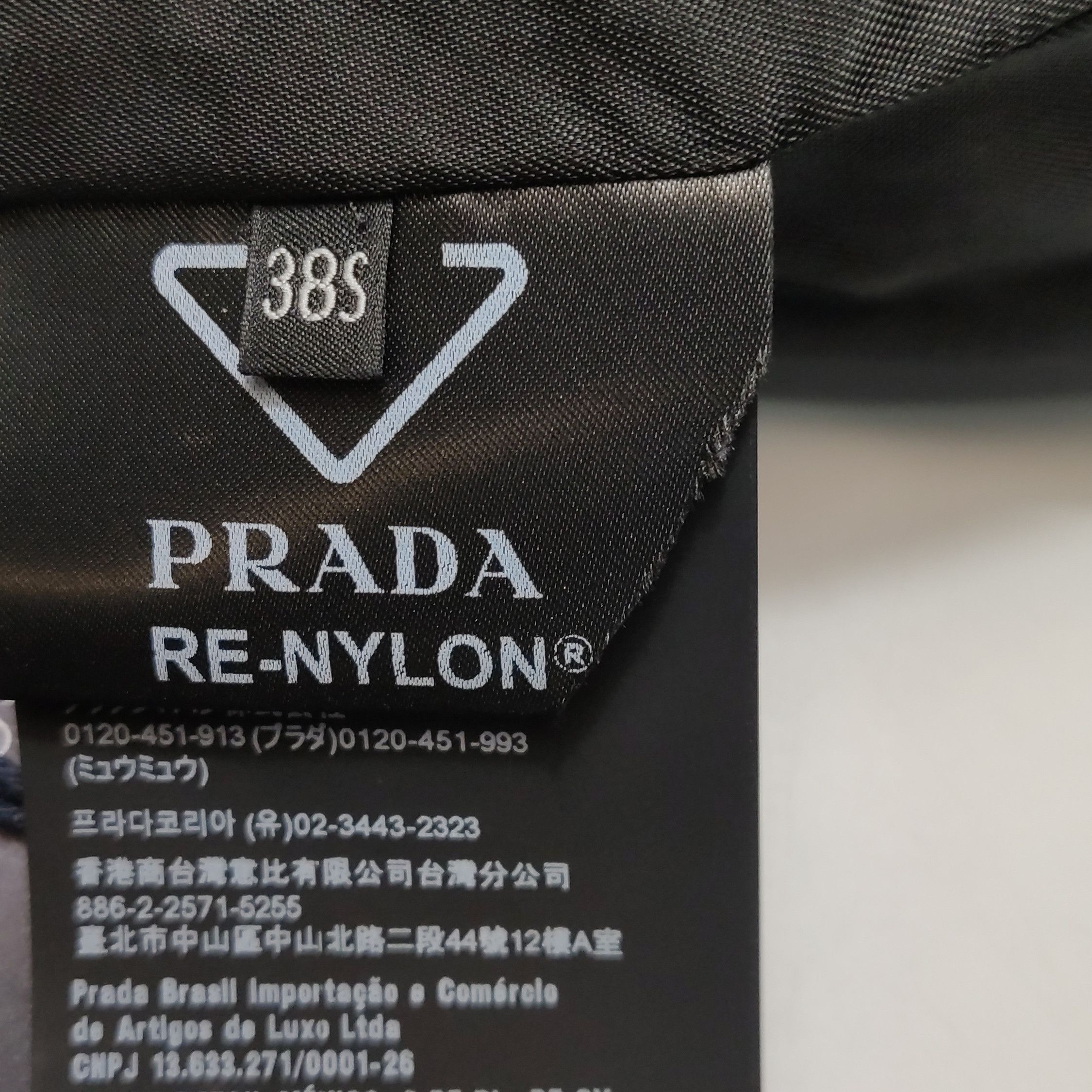 Prada Prada Re-Nylon Logo Plaque Mini Dress 38 Size XS / US 0-2 / IT 36-38 - 9 Thumbnail