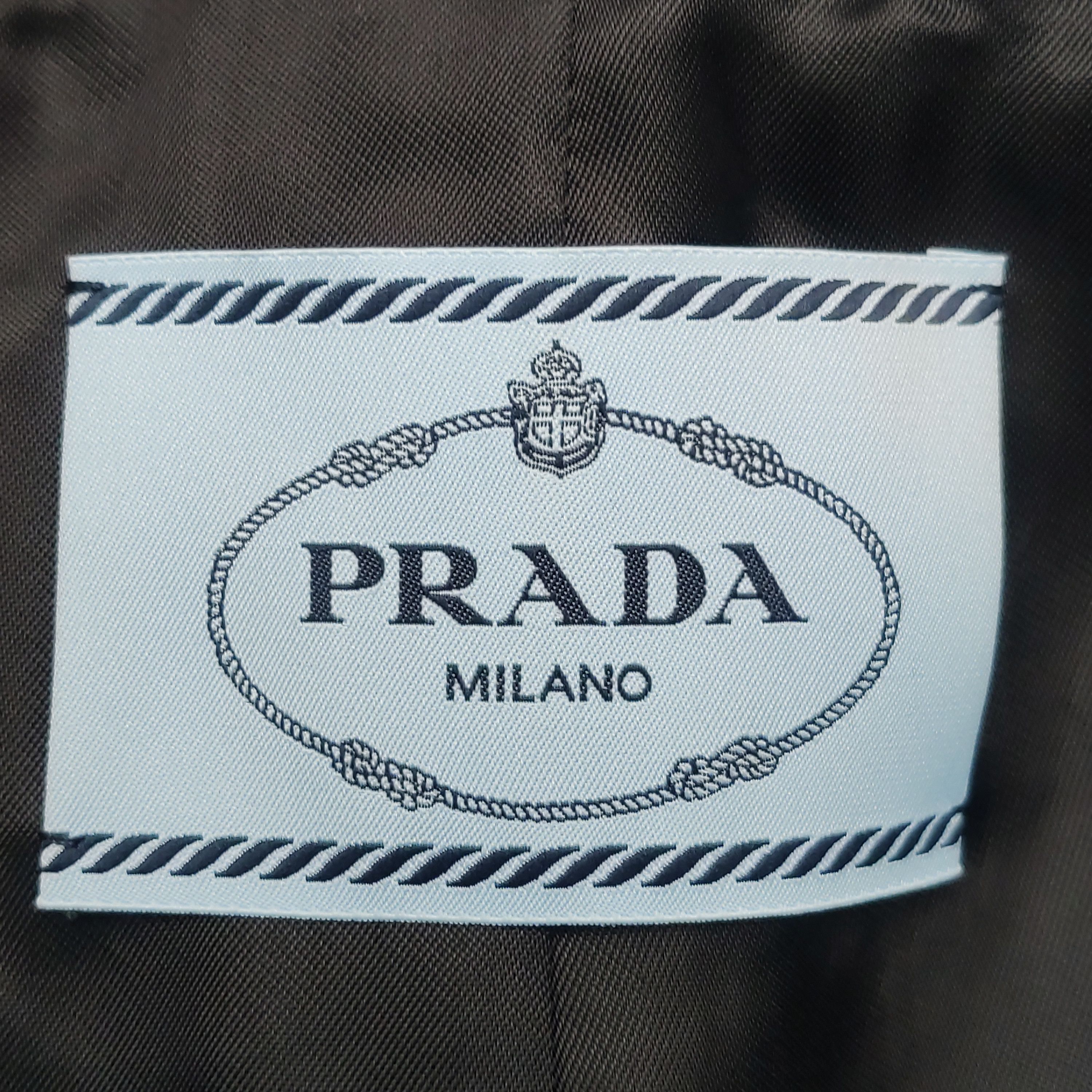 Prada Prada Plaid Wool Cashmere Coat Size 38 Size XS / US 0-2 / IT 36-38 - 6 Thumbnail