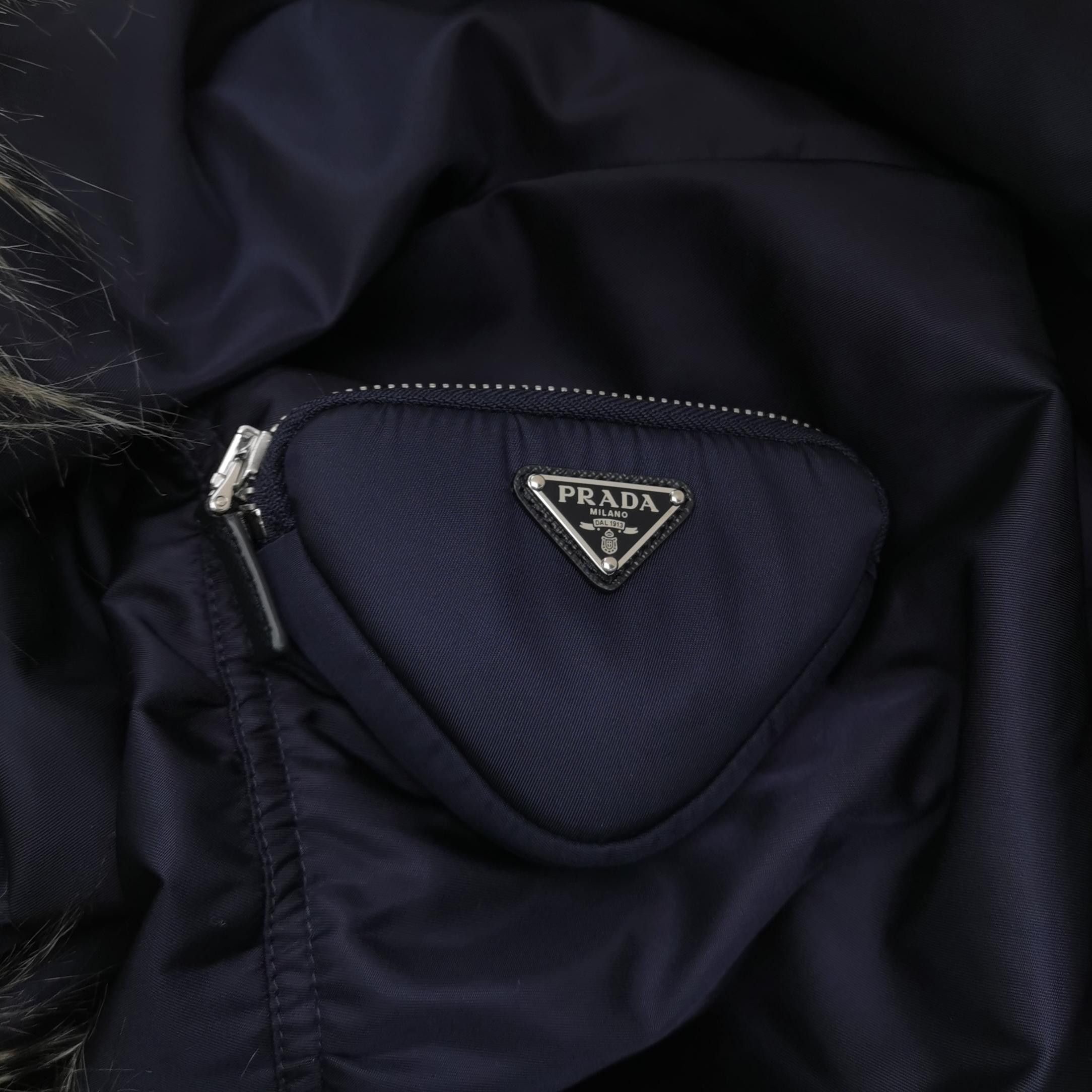 Prada Prada Faux Fur Trimmed Parka Coat Size 38 Size XS / US 0-2 / IT 36-38 - 3 Thumbnail
