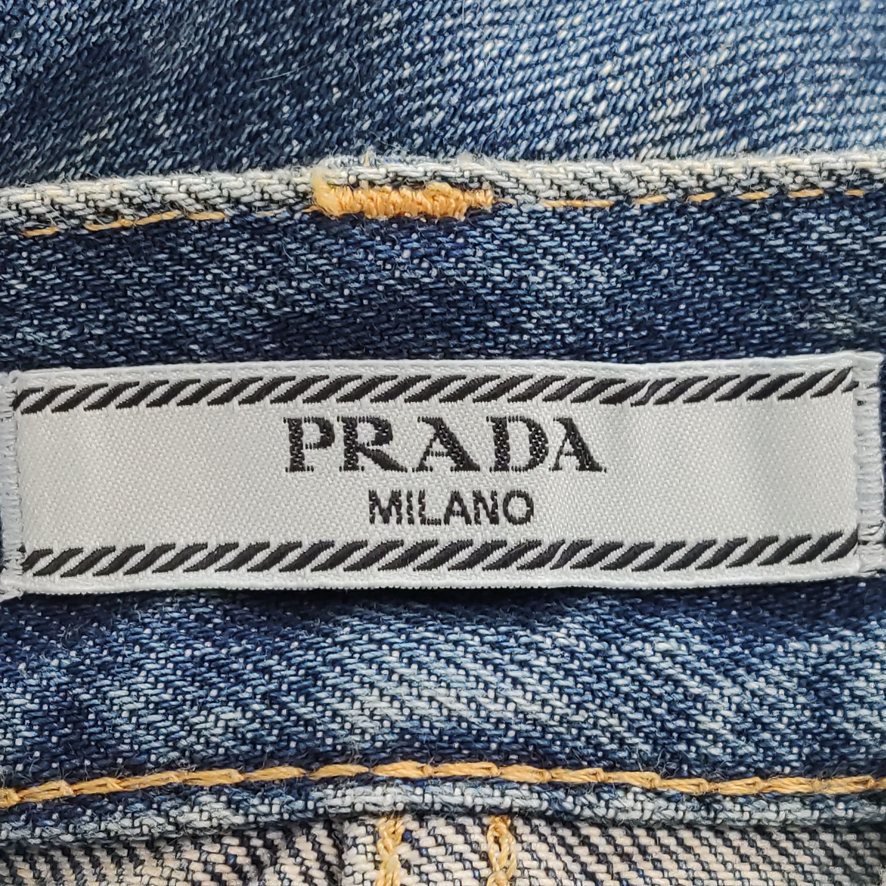 Prada Prada Denim Shorts Size 25 Size 25" / US 0 / IT 36 - 5 Thumbnail