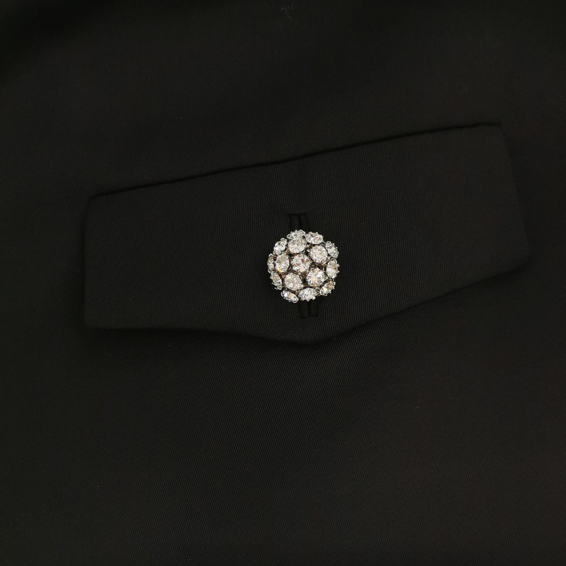 Prada Prada Wool Contrast Collar Jacket Size 38 Size XS / US 0-2 / IT 36-38 - 3 Thumbnail