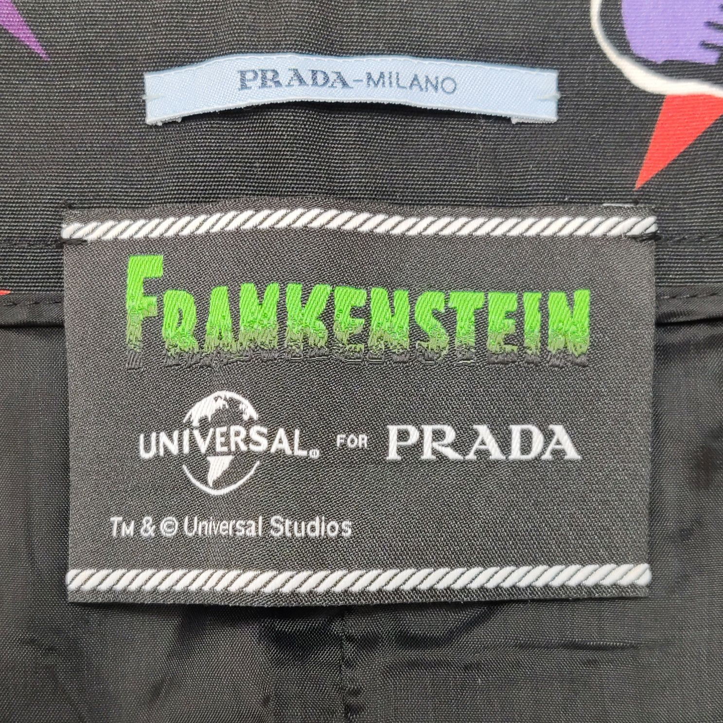 Prada Prada Frankenstein Print Midi Skirt Size IT 36 Size 25" / US 0 / IT 36 - 5 Thumbnail