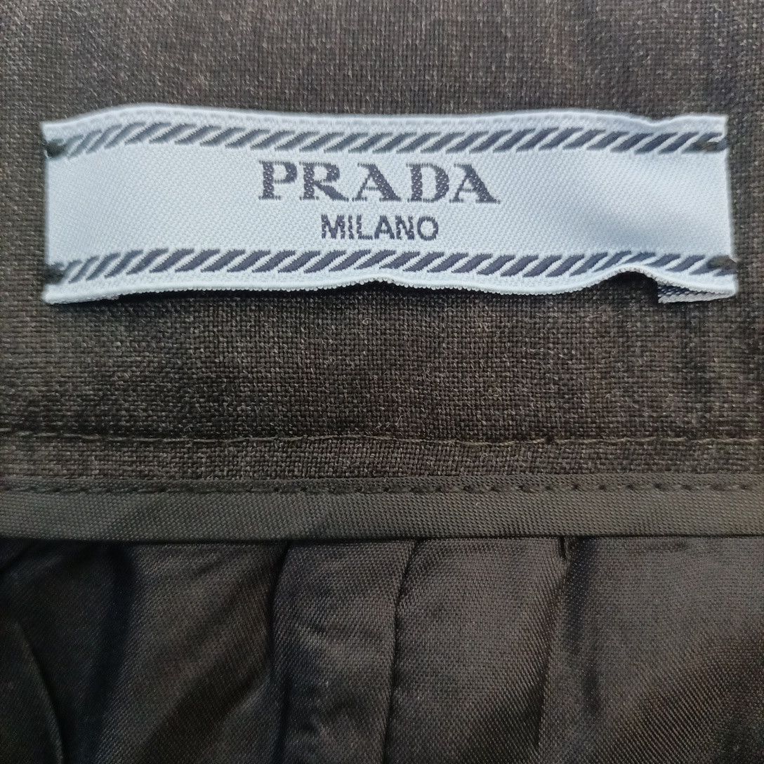Prada Prada Virgin Wool Skirt Size 38 Size 26" / US 2 / IT 38 - 3 Thumbnail