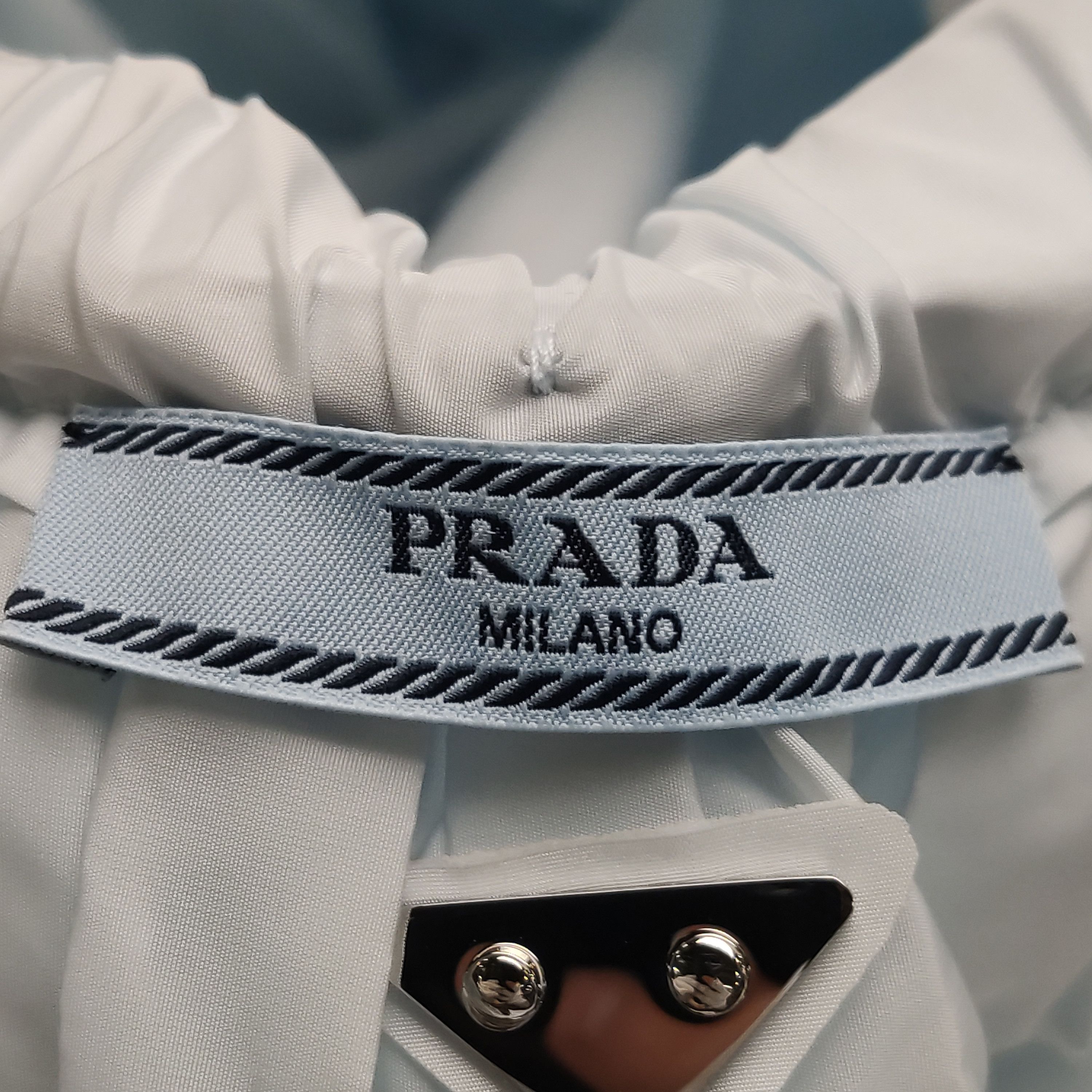 Prada Prada Triangle Logo Skirt Size IT 36 Size 25" / US 0 / IT 36 - 7 Thumbnail