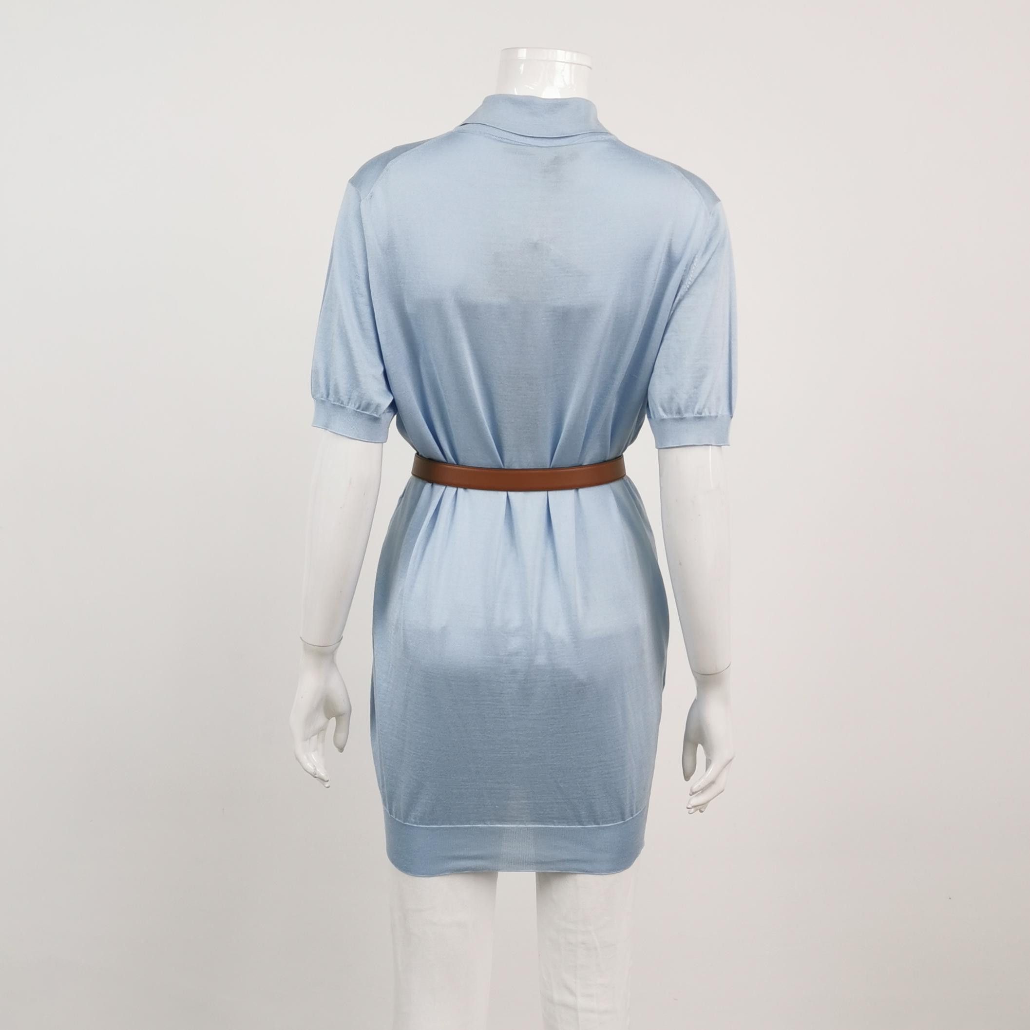Prada Prada Logo Polo Mini Dress Size 38 Size XS / US 0-2 / IT 36-38 - 2 Thumbnail