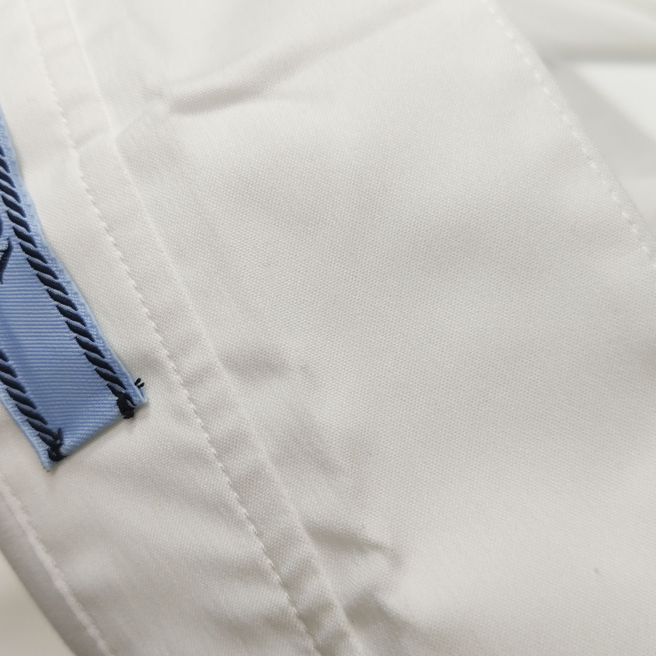Prada Prada White Cotton Blend Button Up Shirt IT 38 Size XS / US 0-2 / IT 36-38 - 8 Thumbnail