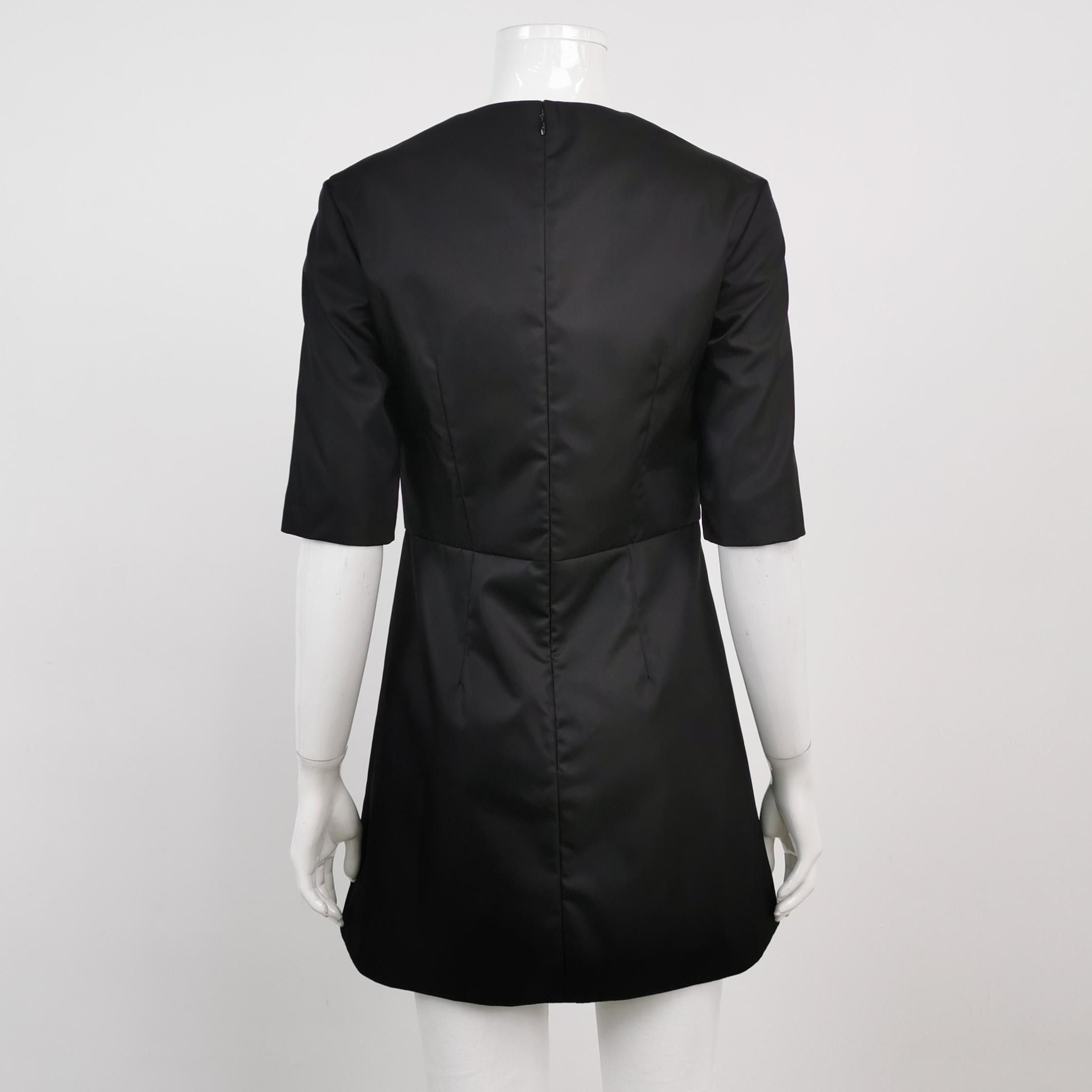 Prada Prada Buckle Detail Re-Nylon Mini Dress Size 38 Size XS / US 0-2 / IT 36-38 - 2 Thumbnail