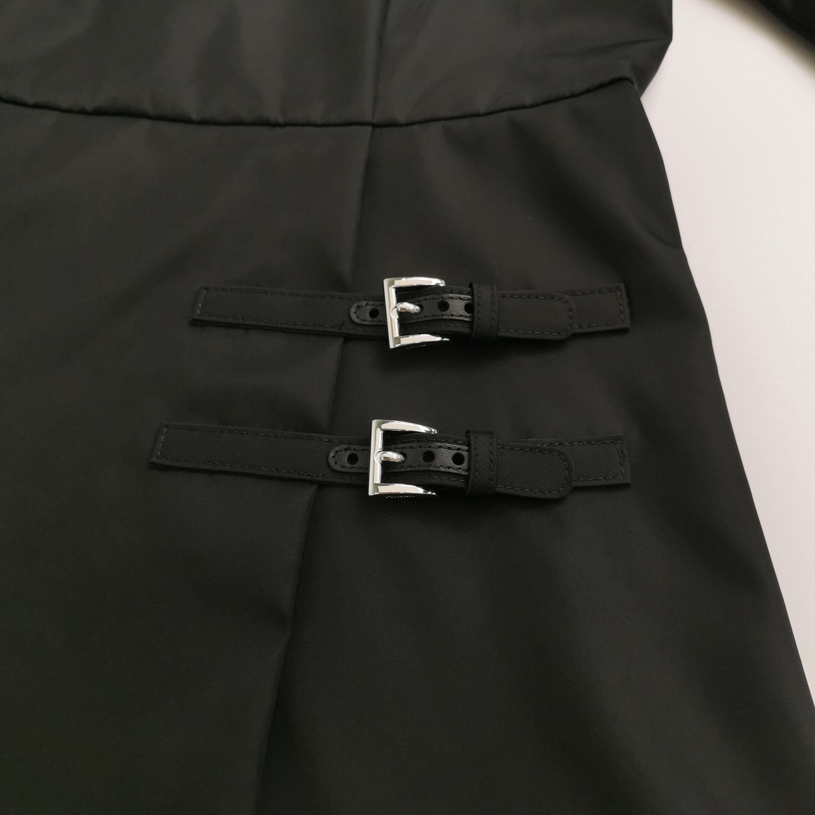 Prada Prada Buckle Detail Re-Nylon Mini Dress Size 38 Size XS / US 0-2 / IT 36-38 - 4 Thumbnail