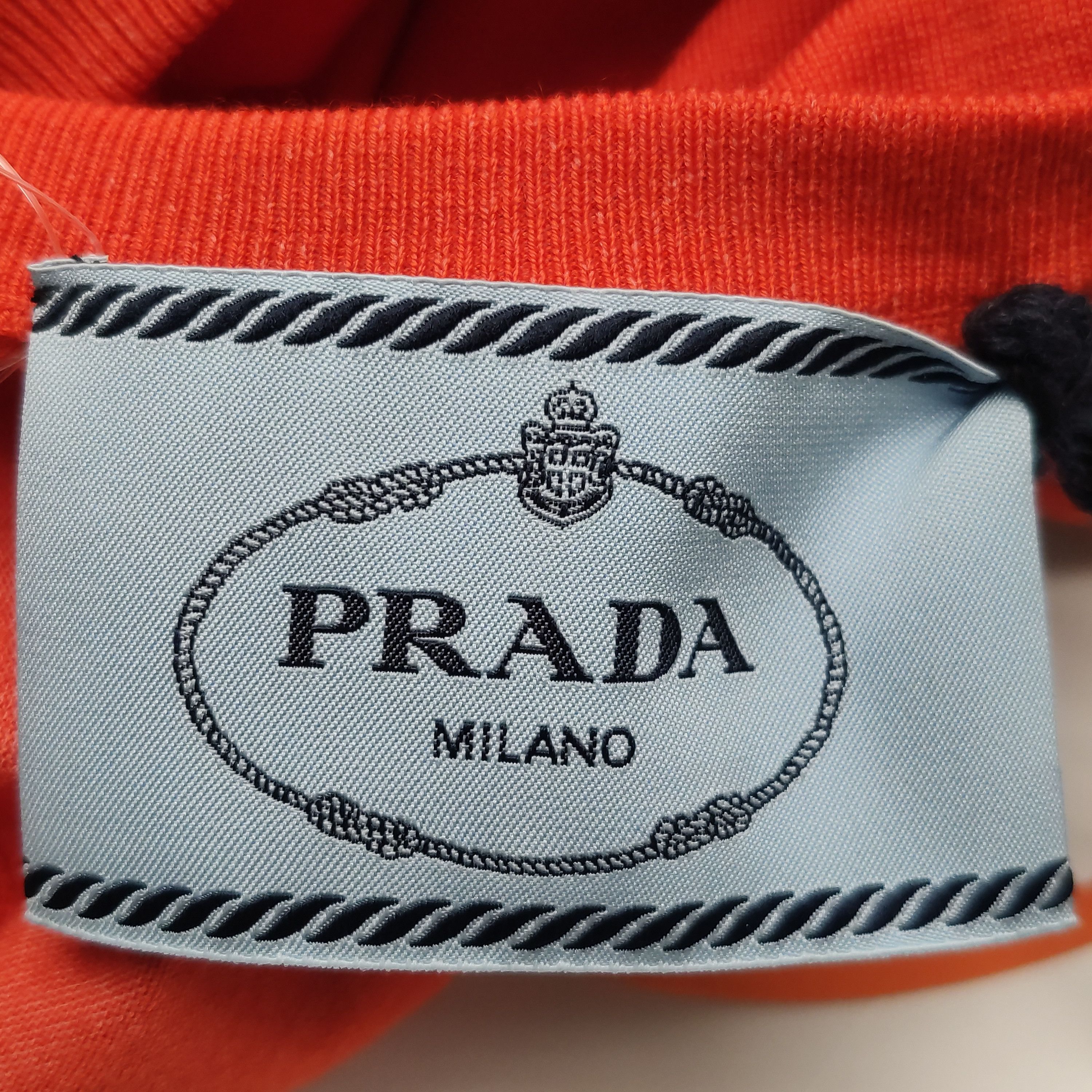 Prada Prada Re-Nylon Orange Midi Dress Size 42 Size M / US 6-8 / IT 42-44 - 6 Thumbnail