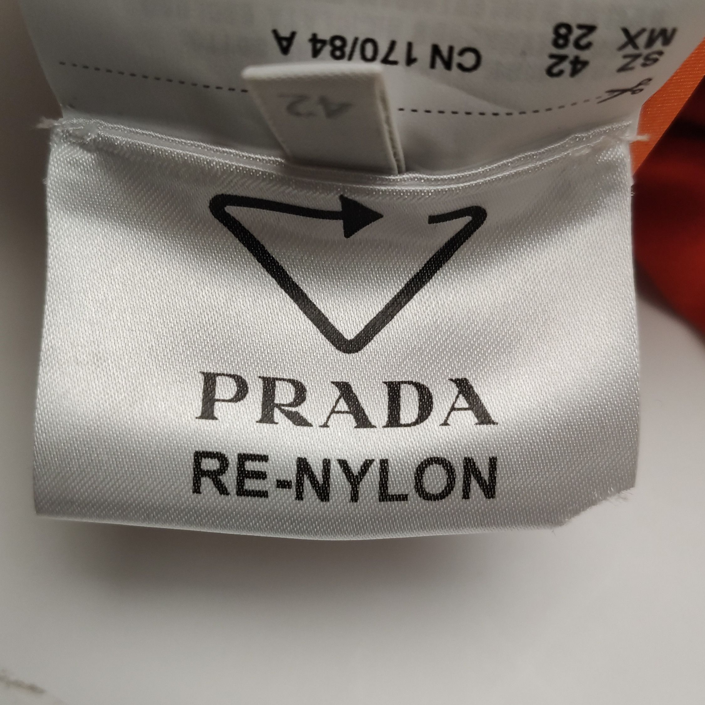 Prada Prada Re-Nylon Orange Midi Dress Size 42 Size M / US 6-8 / IT 42-44 - 10 Thumbnail