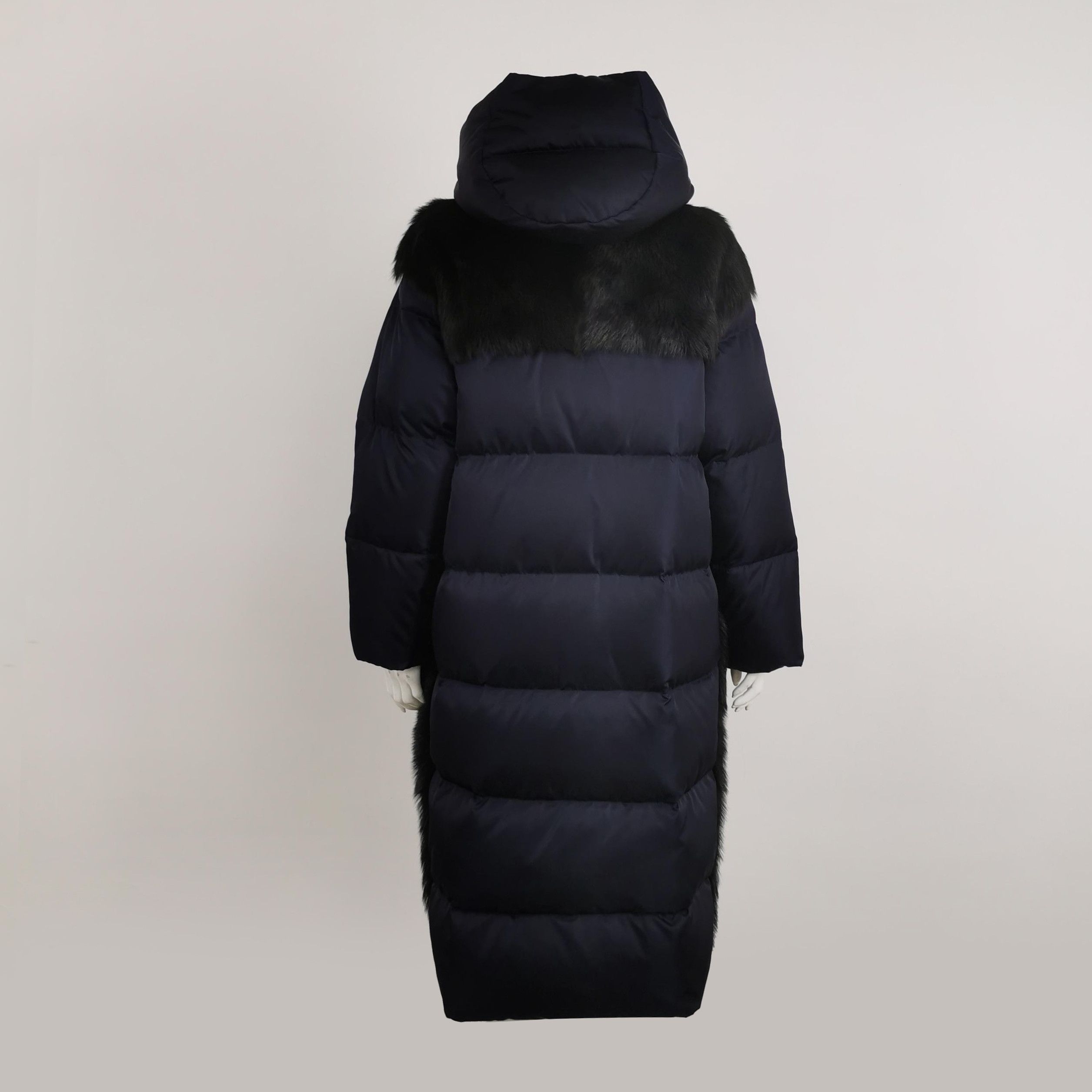 Prada Prada Re-Nylon Shearling Hooded Down Coat Size 38 Size XS / US 0-2 / IT 36-38 - 2 Thumbnail