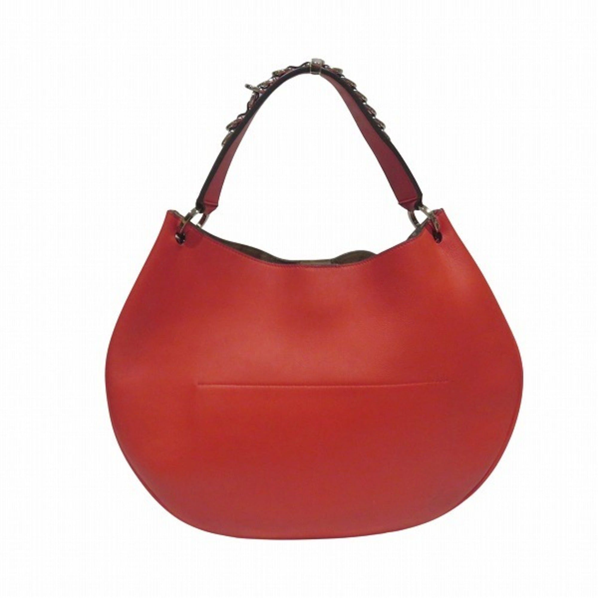 Loewe Loewe Fortune Hobo 3-Way Leather Red Handbag Shoulder Bag for Women Size ONE SIZE - 2 Thumbnail