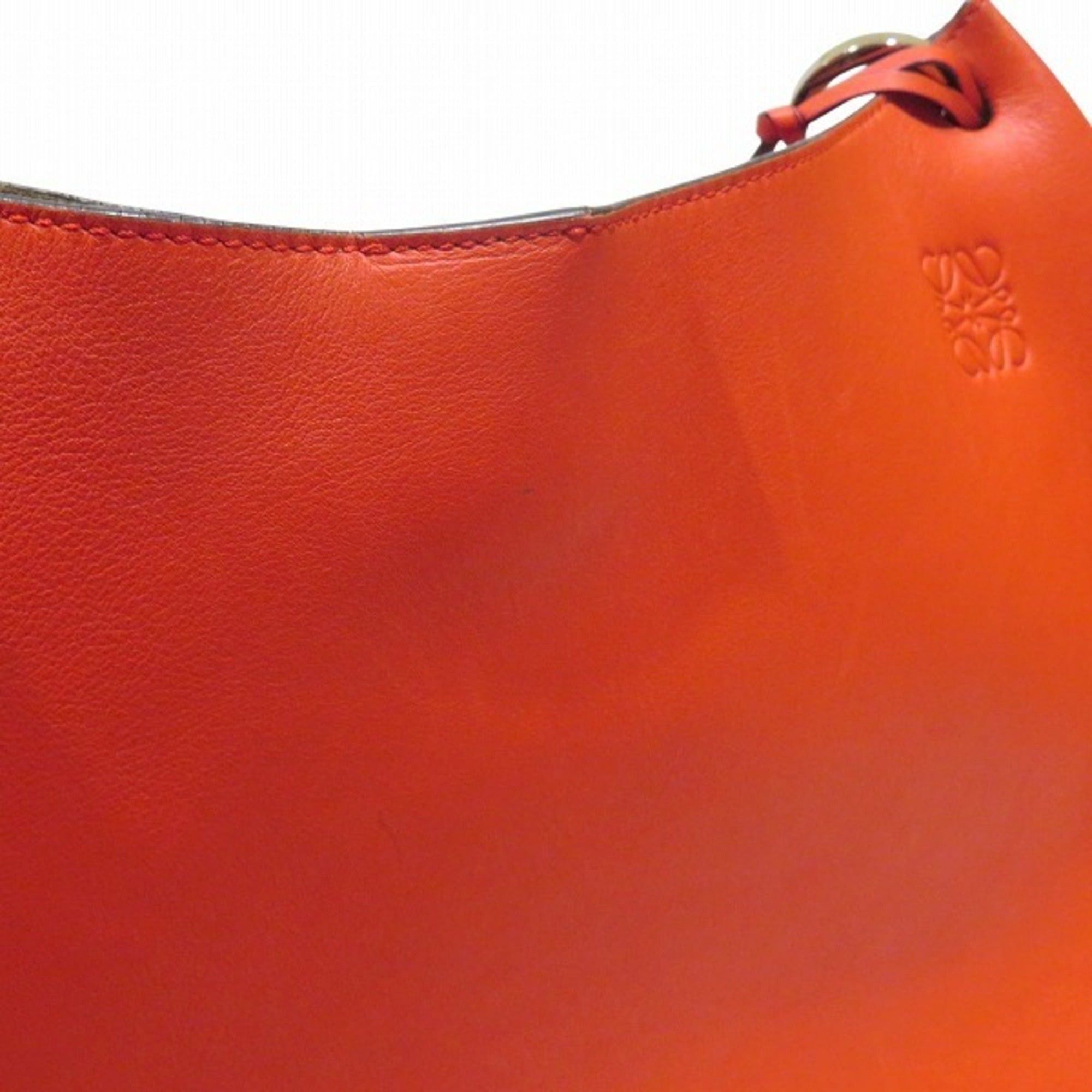 Loewe Loewe Fortune Hobo 3-Way Leather Red Handbag Shoulder Bag for Women Size ONE SIZE - 9 Thumbnail