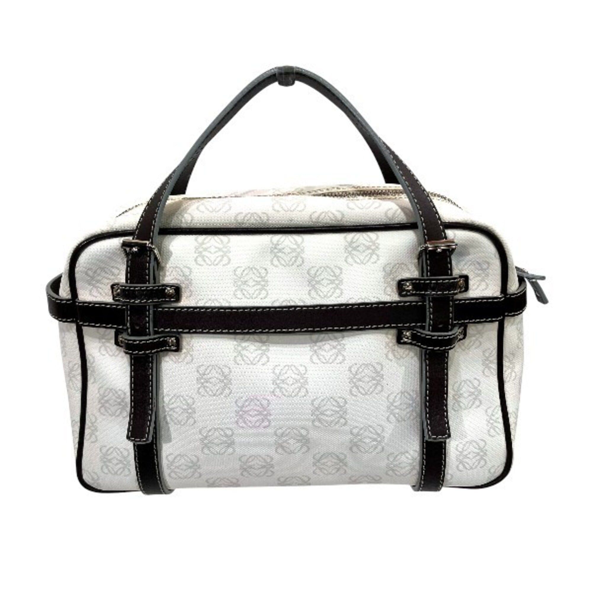 Loewe Loewe Repeat Anagram White Handbag (Women's Handbag) Size ONE SIZE - 2 Thumbnail