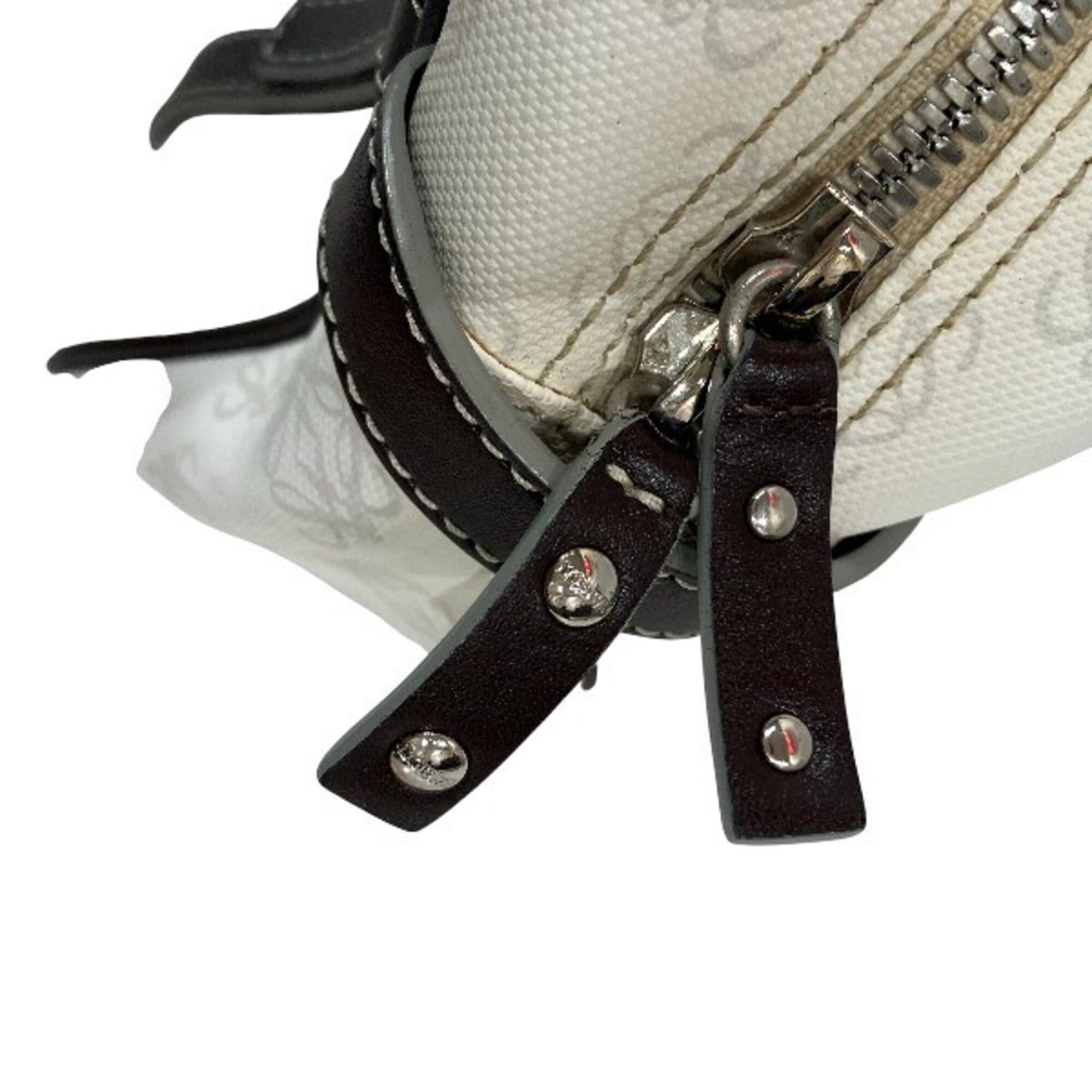 Loewe Loewe Repeat Anagram White Handbag (Women's Handbag) Size ONE SIZE - 8 Thumbnail