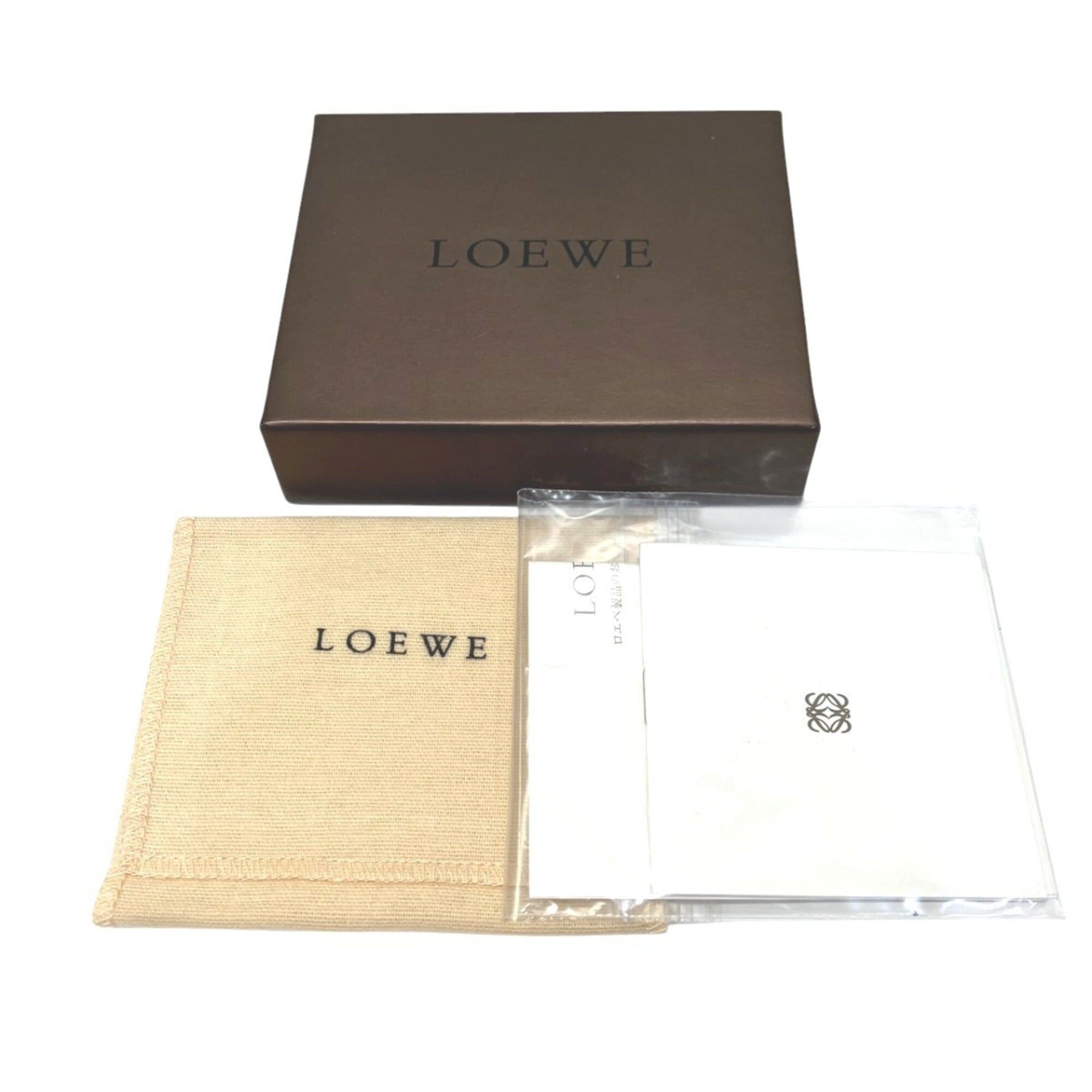 Loewe Loewe Tri-fold Wallet Anagram Leather Size ONE SIZE - 5 Thumbnail