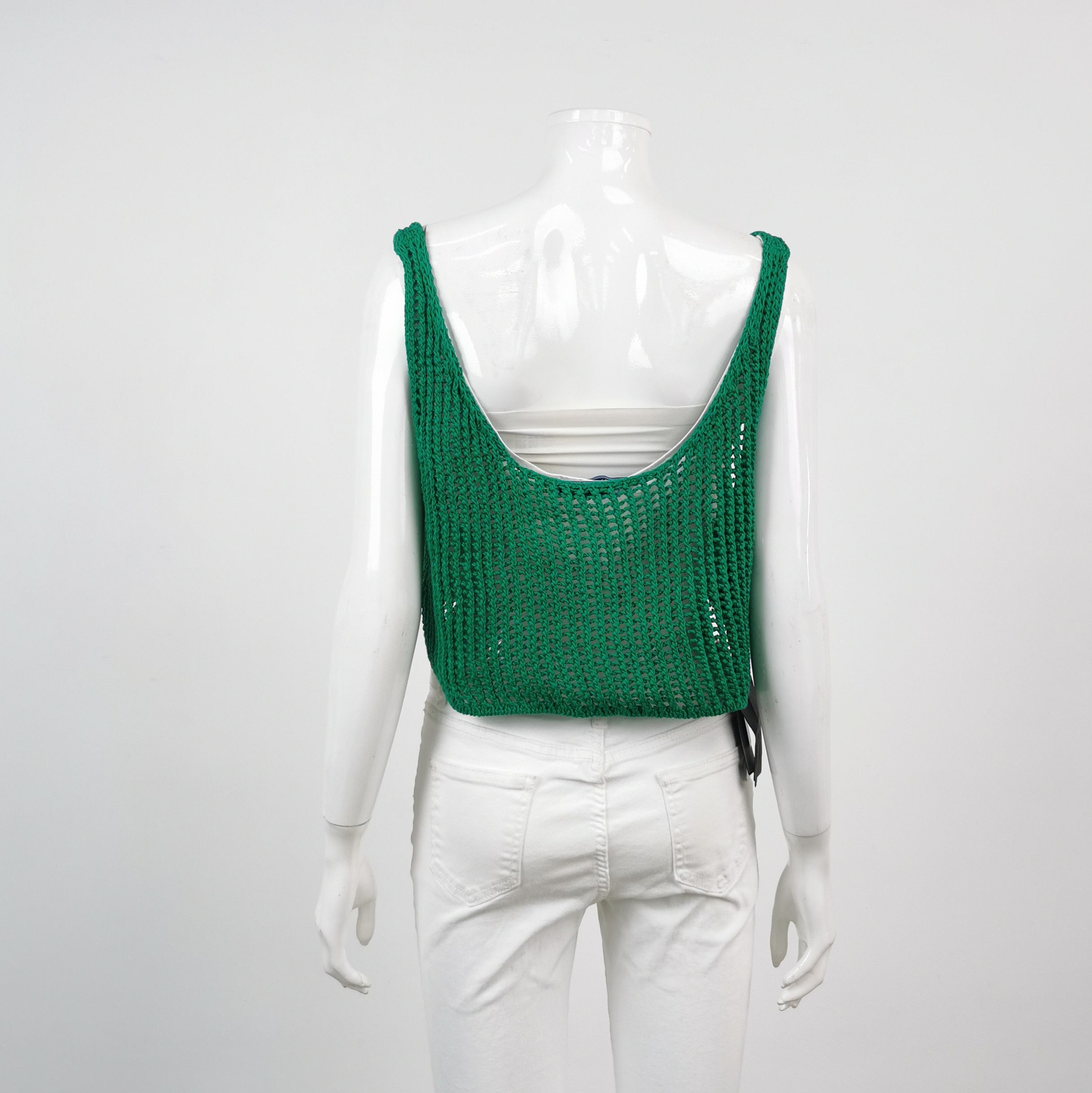 Prada Prada Crocheted Knit Tank Top Size 40 Size S / US 4 / IT 40 - 2 Thumbnail