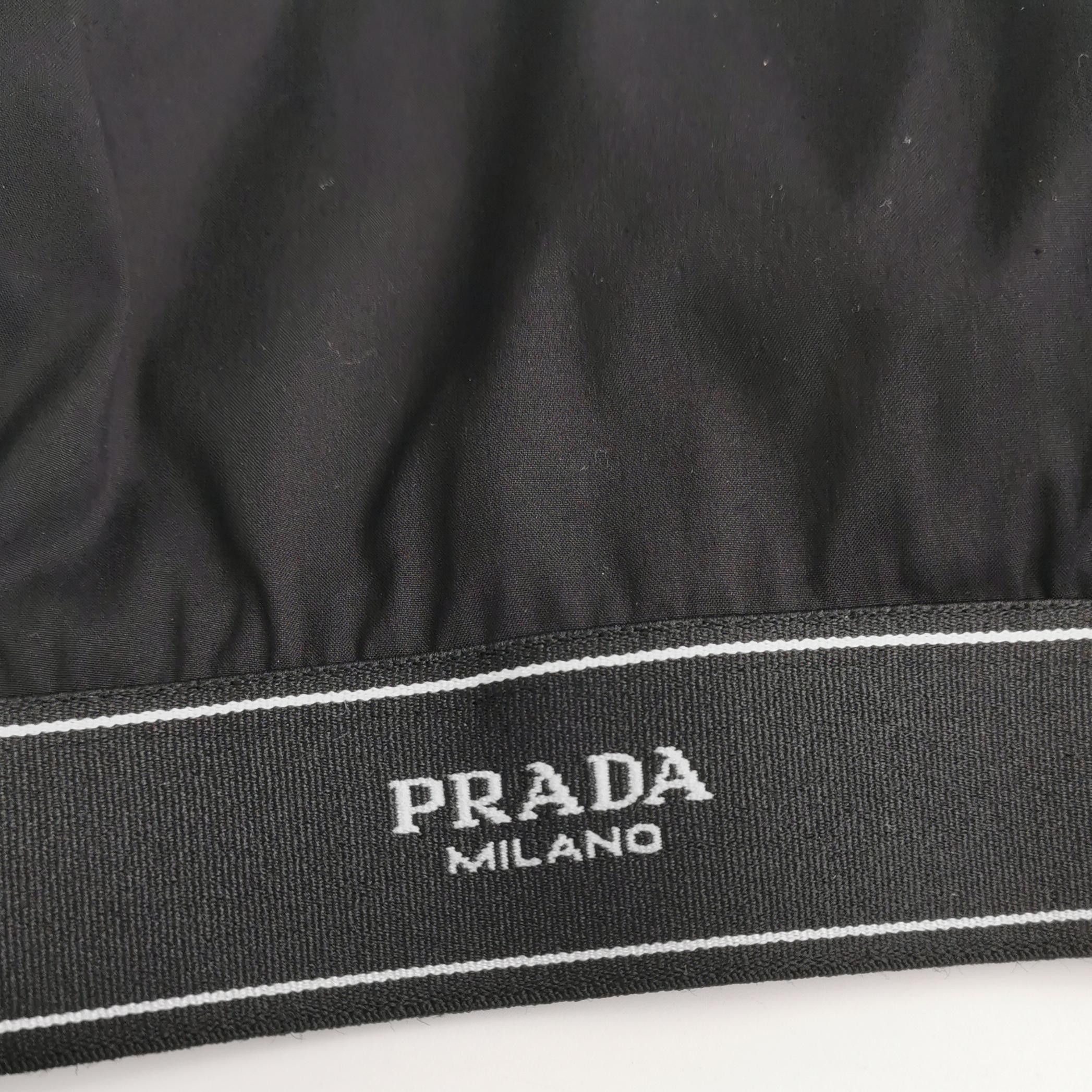 Prada Prada Logo Band Crop Top Size 36 Size XS / US 0-2 / IT 36-38 - 3 Thumbnail