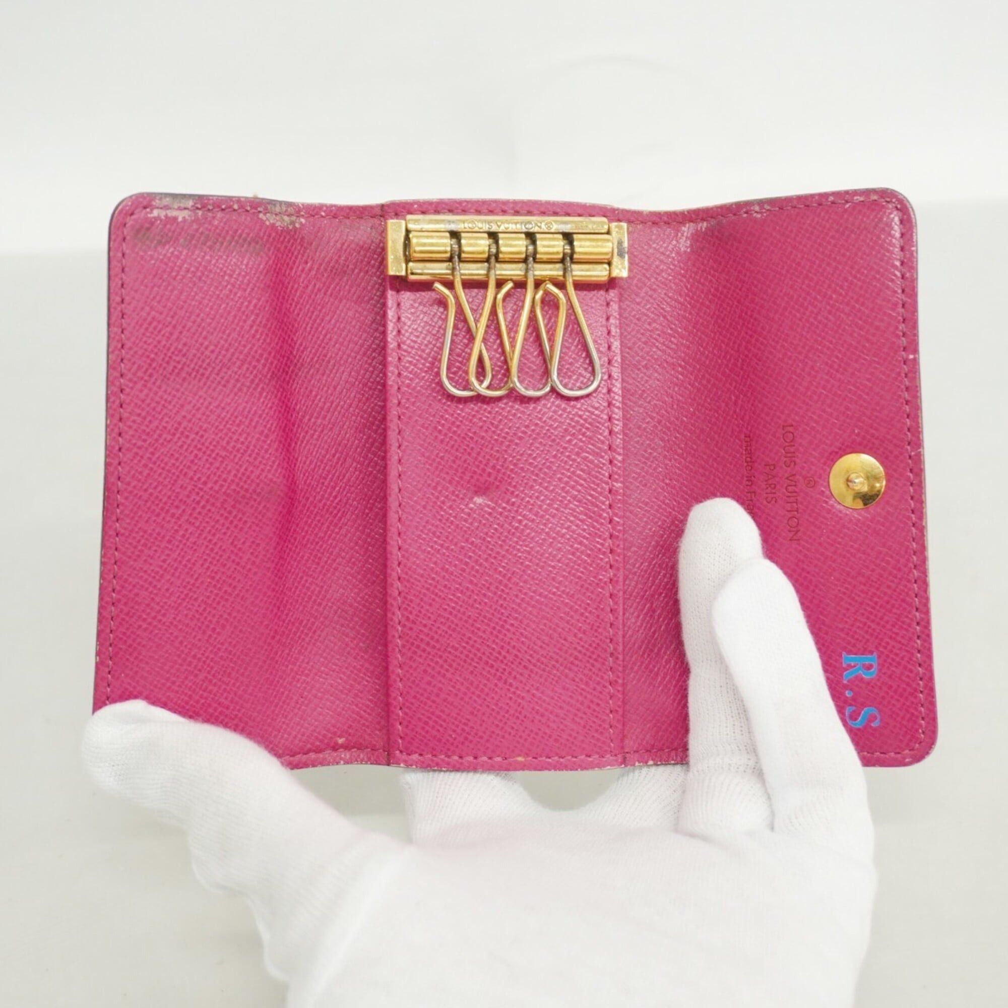 Louis Vuitton Louis Vuitton Accessory Key Case Monogram Multicolor Multicles 4 M93732 Grenade Ladies Size ONE SIZE - 3 Thumbnail