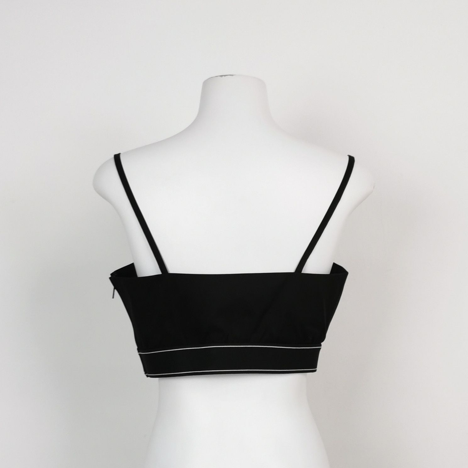 Prada Prada Logo Elastic Crop Top Size 38 Size XS / US 0-2 / IT 36-38 - 2 Thumbnail