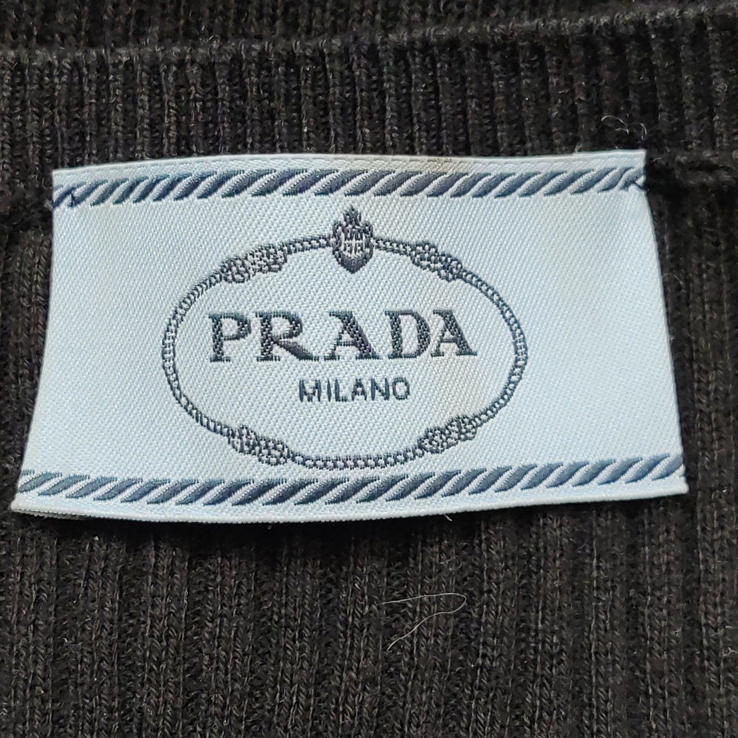 Prada Prada Ribbed Knit Sweater Size IT 40 Size S / US 4 / IT 40 - 5 Thumbnail
