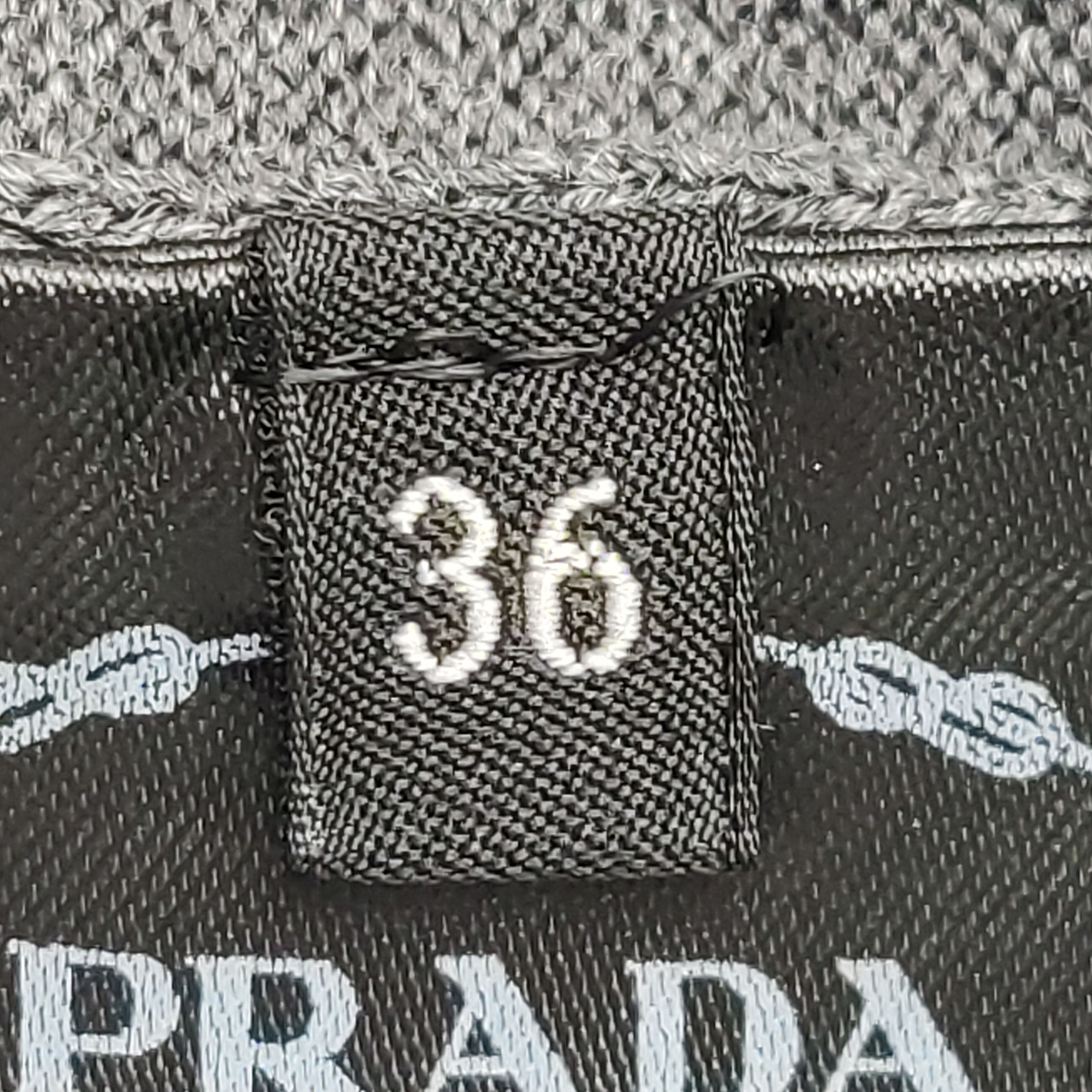 Prada Prada Grey Triangle Patch Wool Sweater Size 36 Size XS / US 0-2 / IT 36-38 - 7 Thumbnail