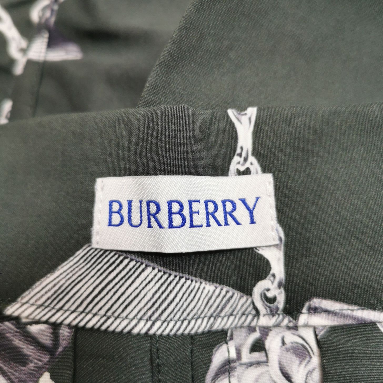 Burberry Burberry Chain Print Shorts Size US 10 Size 32" / US 10 / IT 46 - 5 Thumbnail