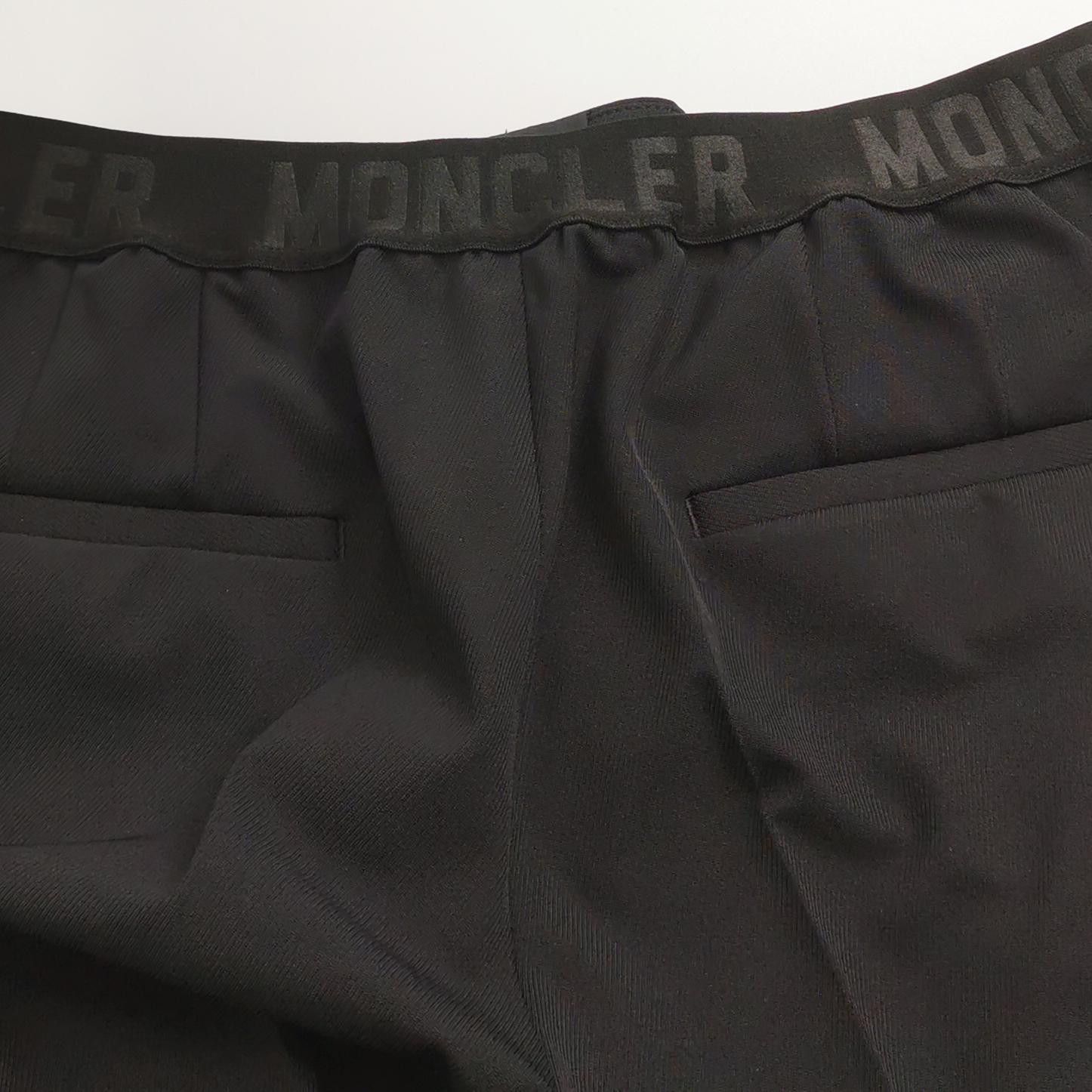 Moncler Moncler Logo Waistband Pants Size 42 Size 28" / US 6 / IT 42 - 3 Thumbnail