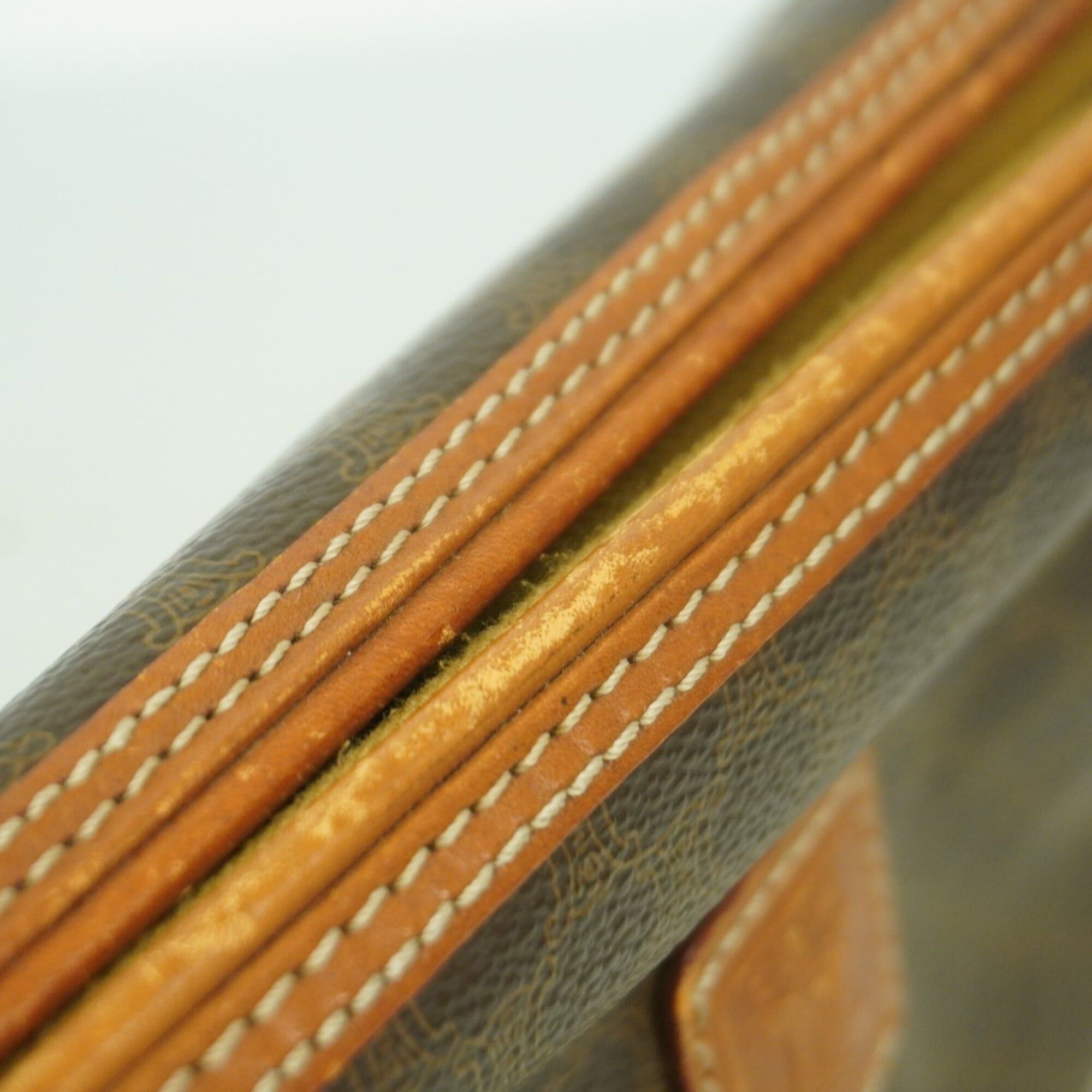 Celine Celine bag/pouch, Macadam pattern, brown, for women. Size ONE SIZE - 6 Thumbnail