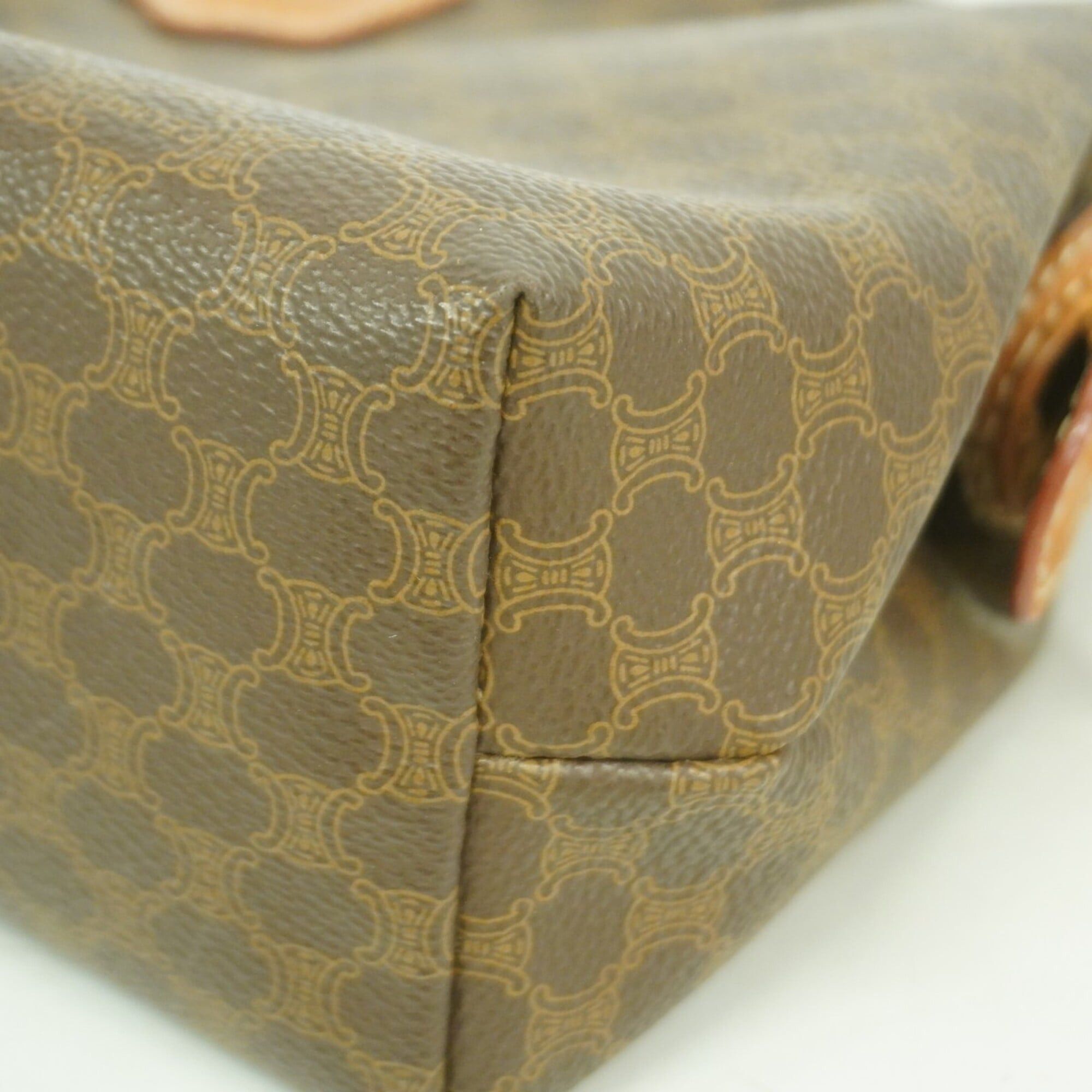 Celine Celine bag/pouch, Macadam pattern, brown, for women. Size ONE SIZE - 10 Thumbnail