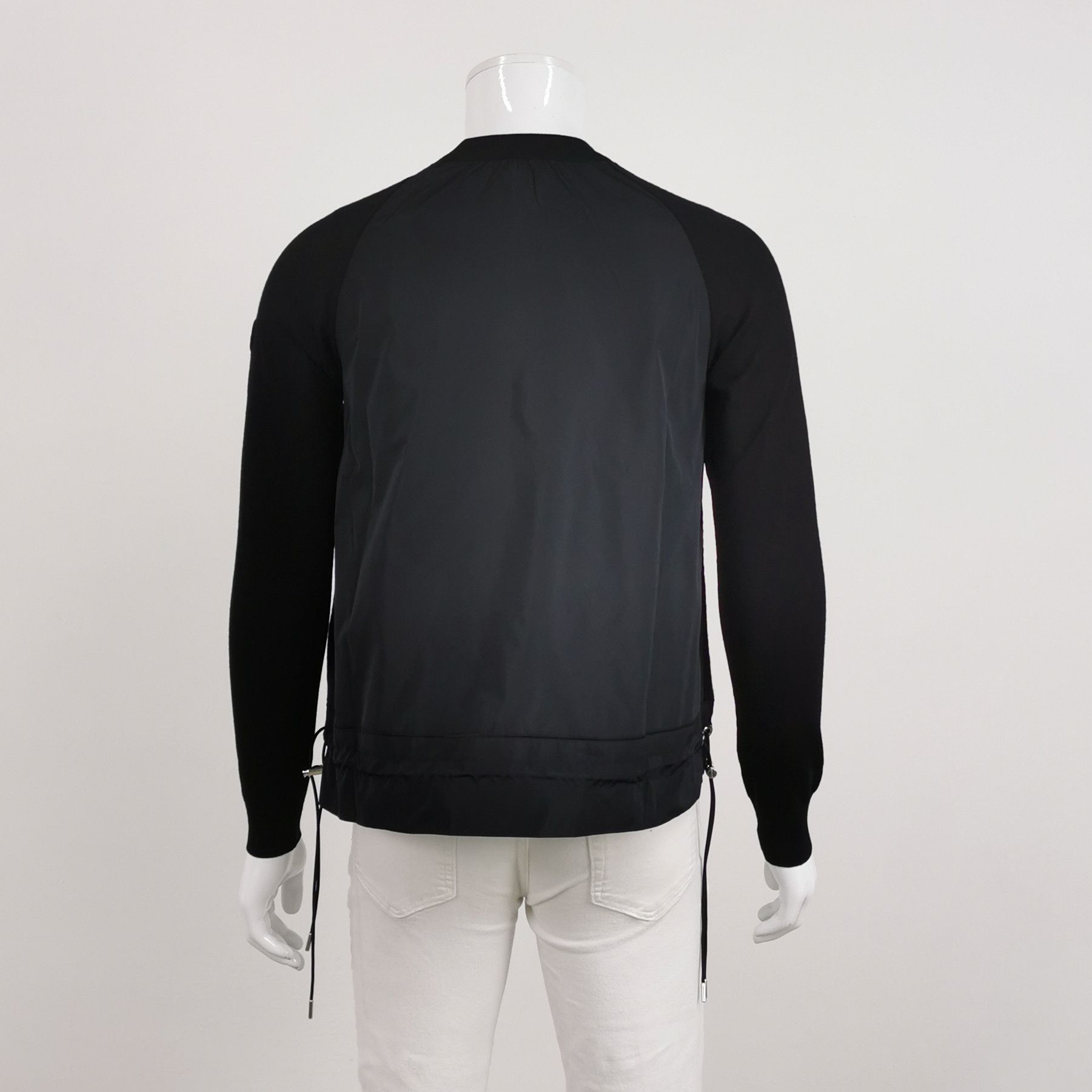 Moncler Moncler Wool Nylon Contrast Panel Sweater Size M Size US M / EU 48-50 / 2 - 2 Thumbnail