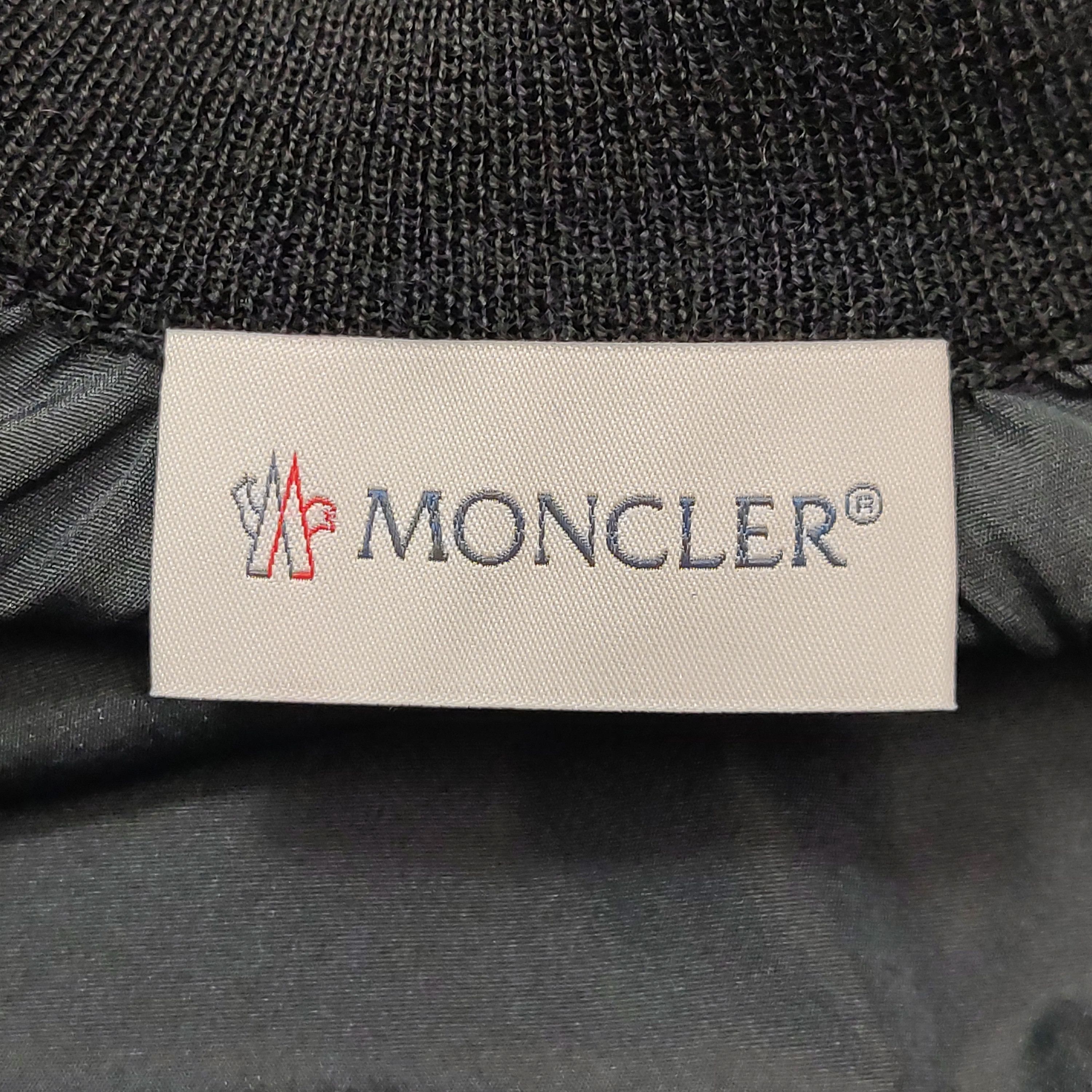 Moncler Moncler Wool Nylon Contrast Panel Sweater Size M Size US M / EU 48-50 / 2 - 6 Thumbnail