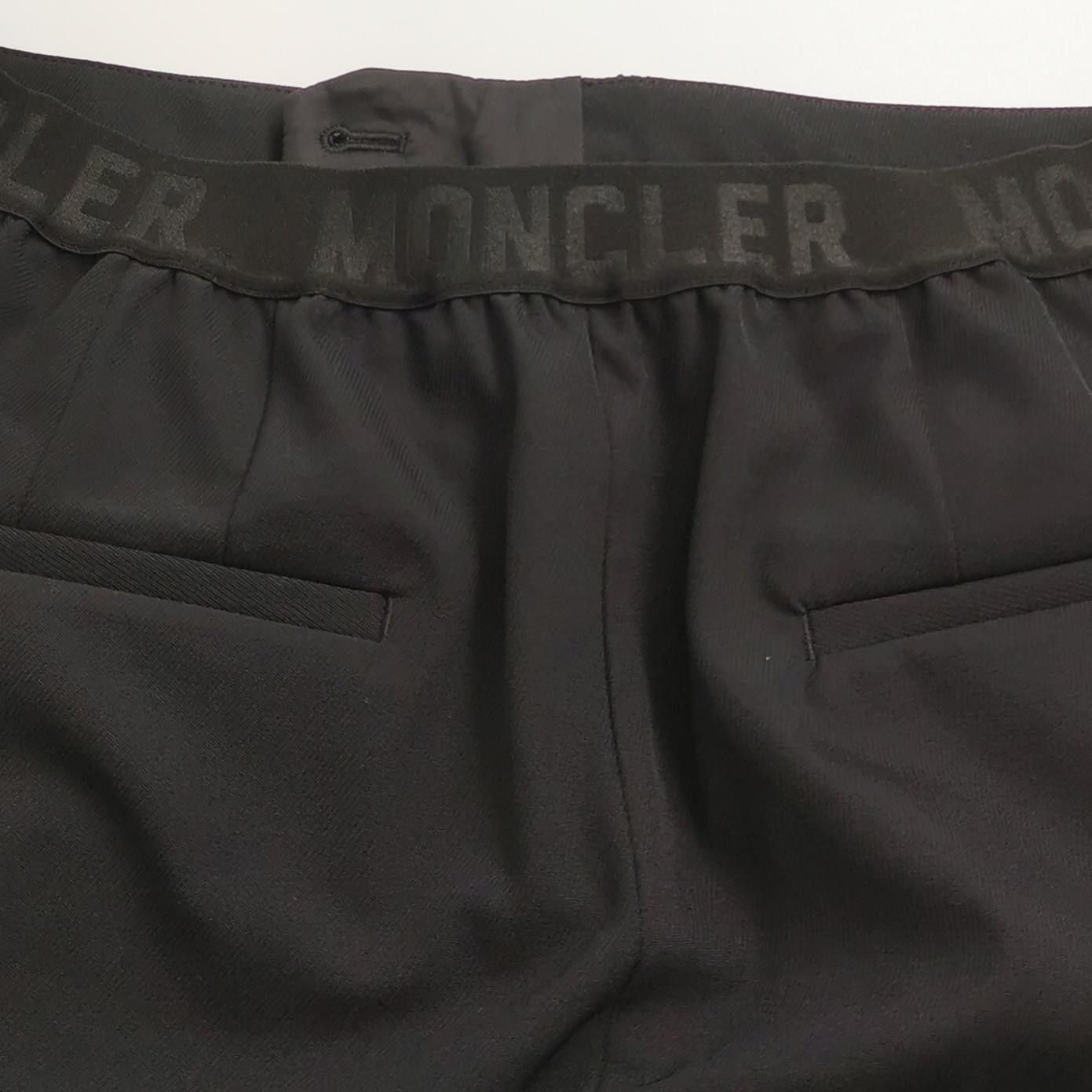 Moncler Moncler Logo Waistband Trousers Size 40 Size 27" / US 4 / IT 40 - 3 Thumbnail