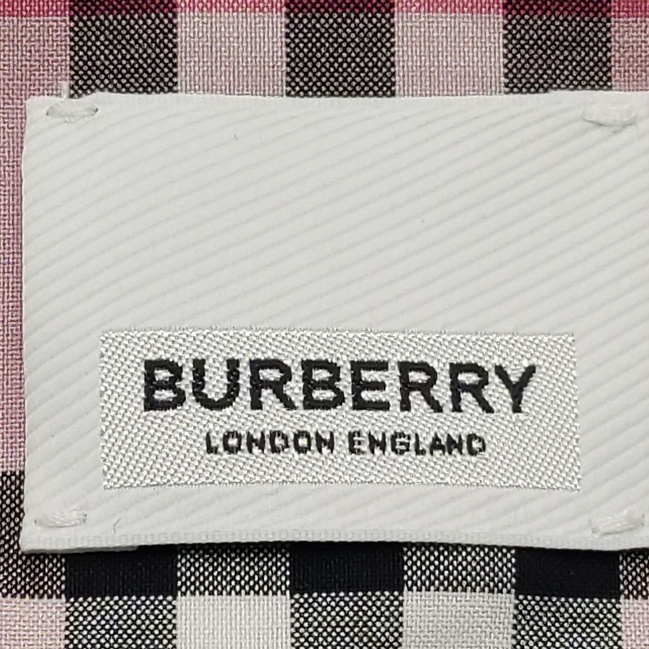 Burberry Burberry Pink Check Cotton Button Up Shirt Size US 6 Size M / US 6-8 / IT 42-44 - 4 Thumbnail