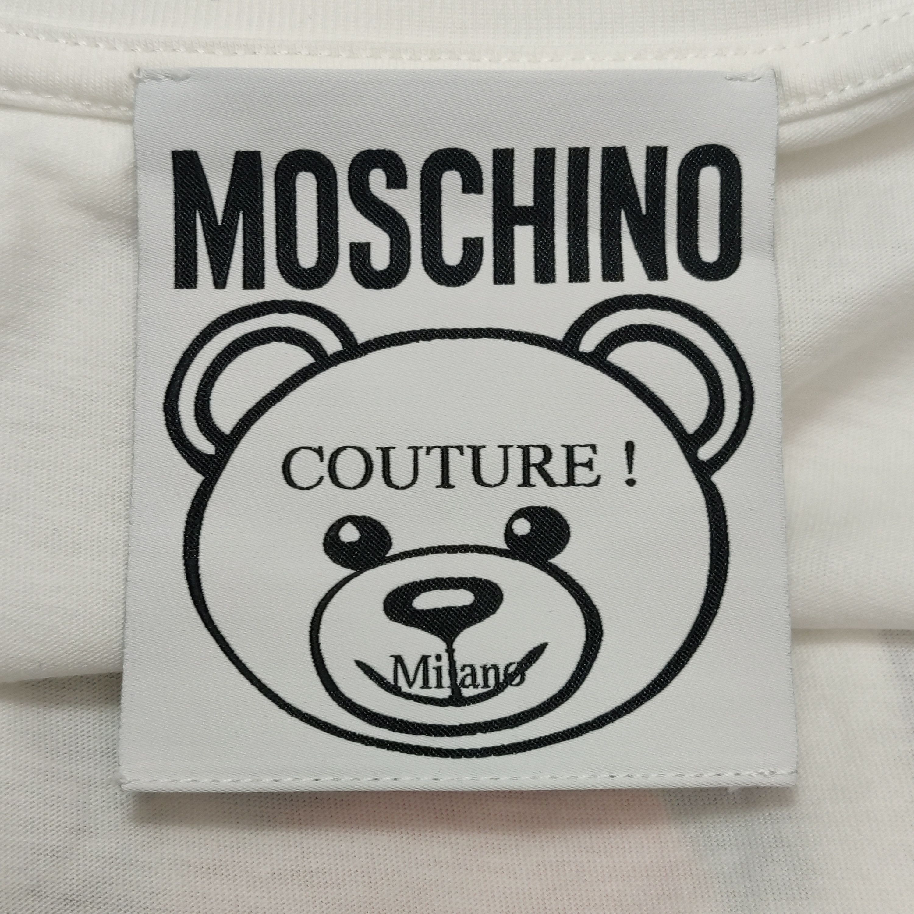Moschino Moschino Roman Teddy Graphic T-Shirt Size S Size S / US 4 / IT 40 - 5 Thumbnail