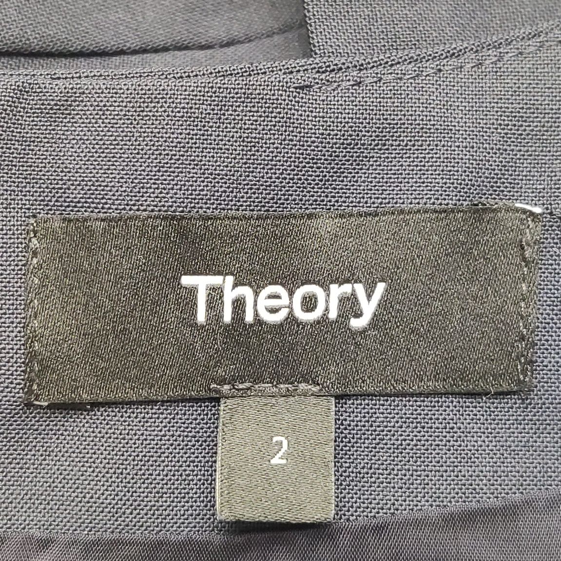 Theory Theory Wool Blend Round Neck Mini Dress Size 2 Size XS / US 0-2 / IT 36-38 - 3 Thumbnail
