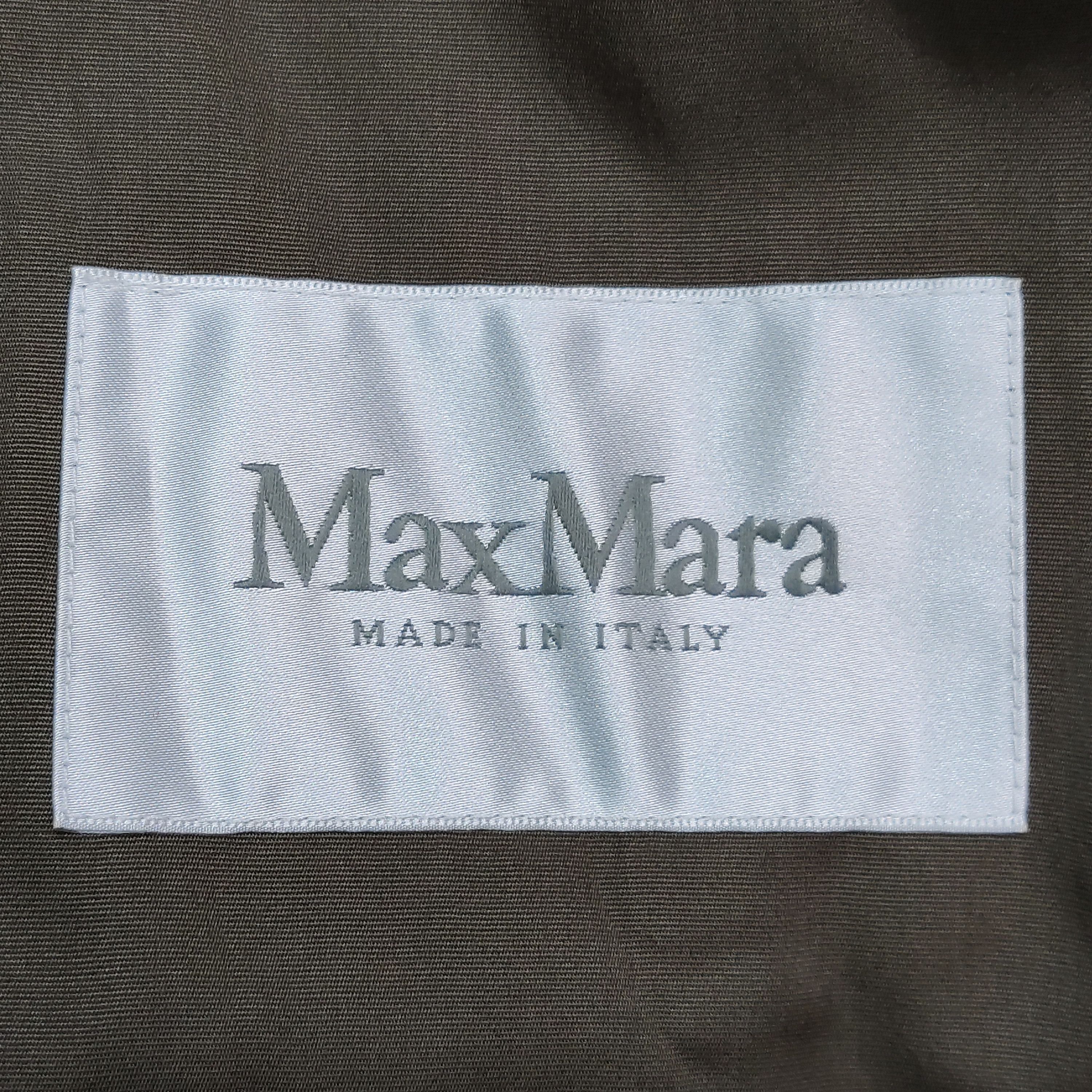 Max Mara MaxMara Cotton Trench Coat Size US 0 Size XS / US 0-2 / IT 36-38 - 4 Thumbnail