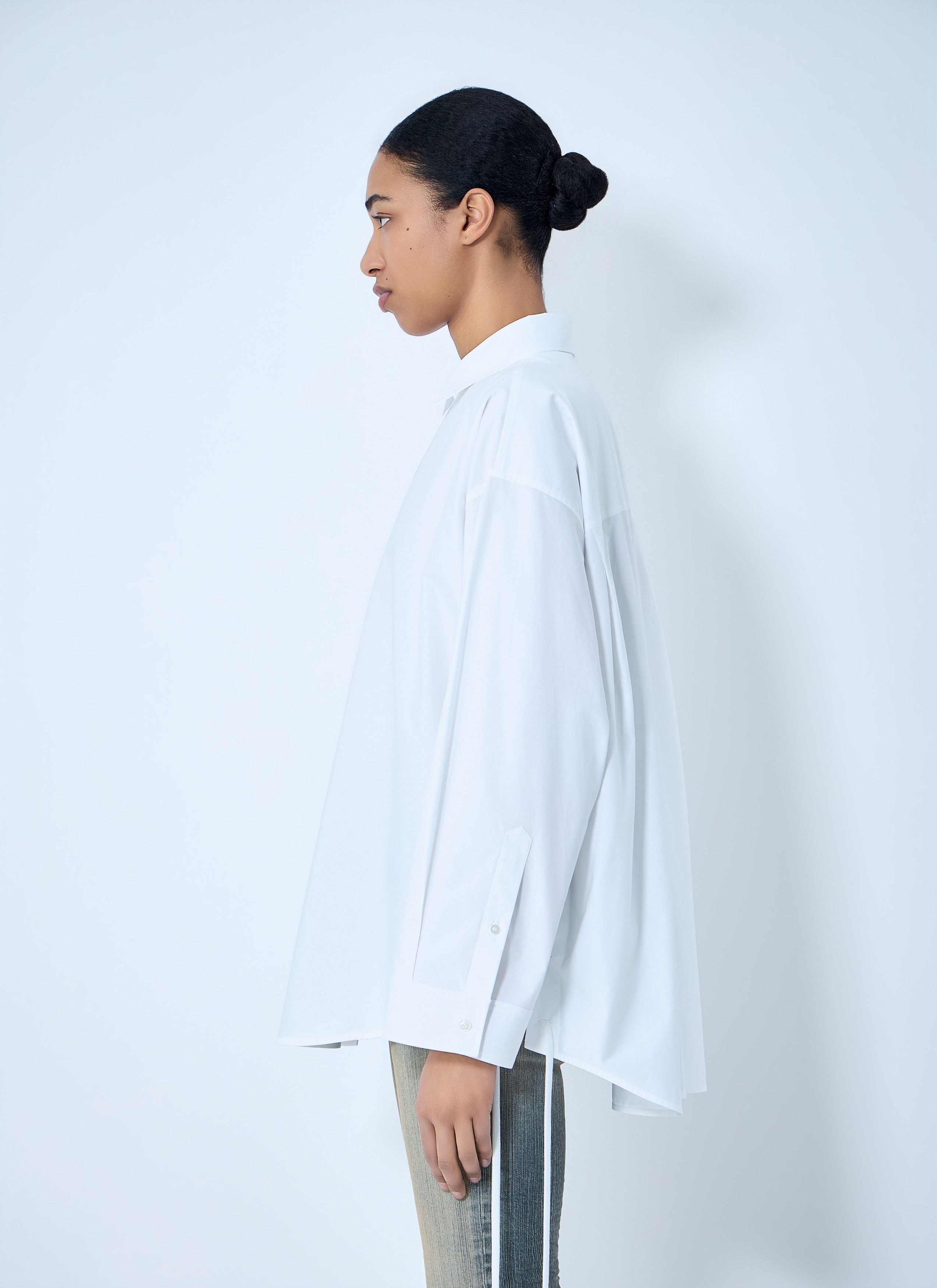 Balenciaga Lace-Up Shirt Size M / US 6-8 / IT 42-44 - 3 Thumbnail