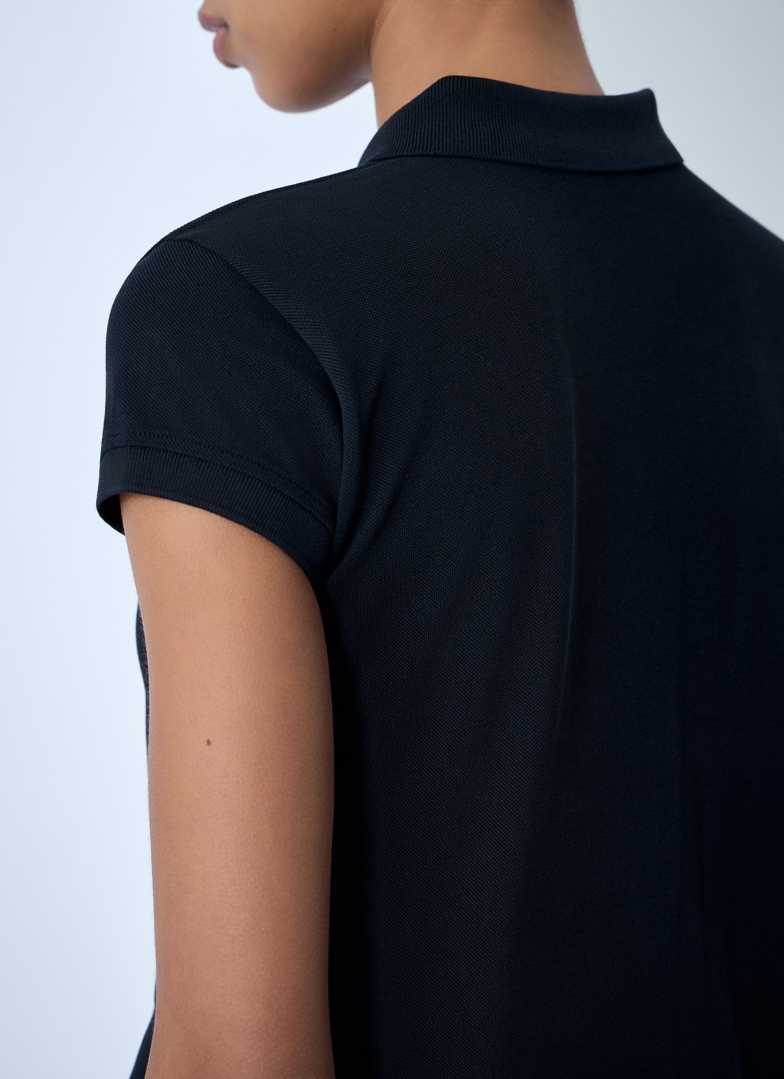 Balenciaga Cropped Polo Shirt Size S / US 4 / IT 40 - 6 Thumbnail