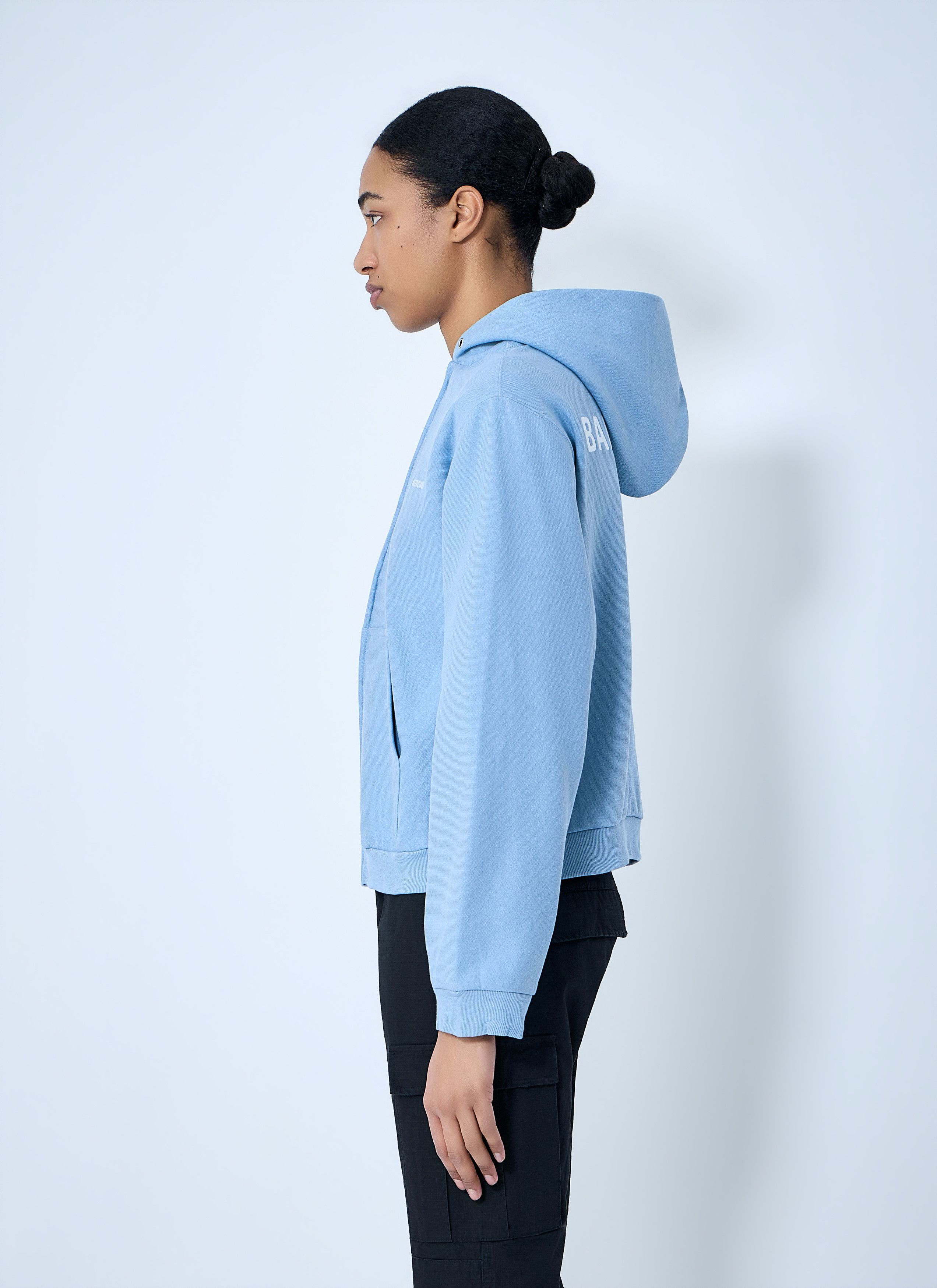 Balenciaga Zip-Up Hoodie Size M / US 6-8 / IT 42-44 - 3 Thumbnail