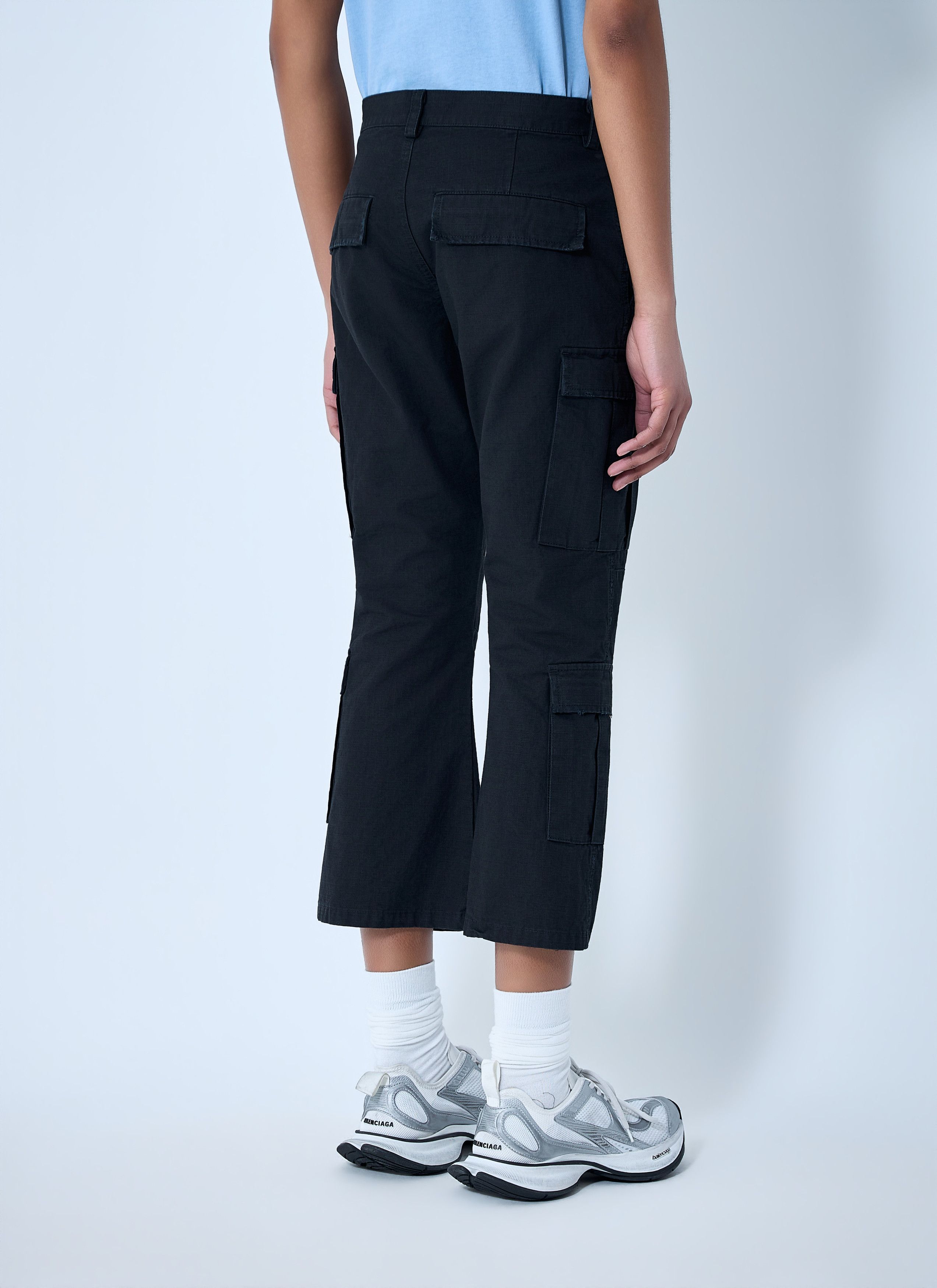 Balenciaga Capri Cargo Pants Size 28" / US 6 / IT 42 - 4 Thumbnail