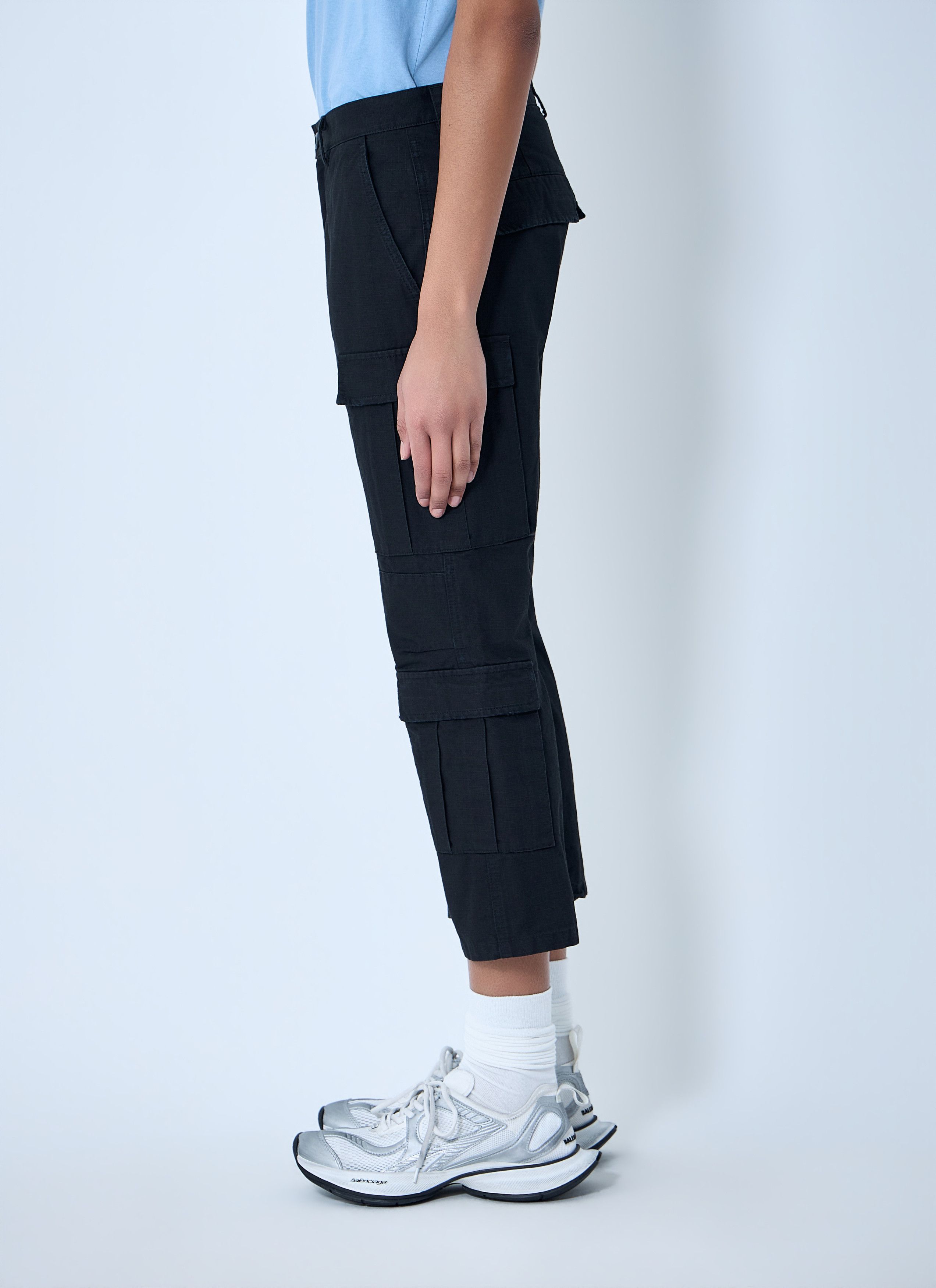 Balenciaga Capri Cargo Pants Size 28" / US 6 / IT 42 - 3 Thumbnail
