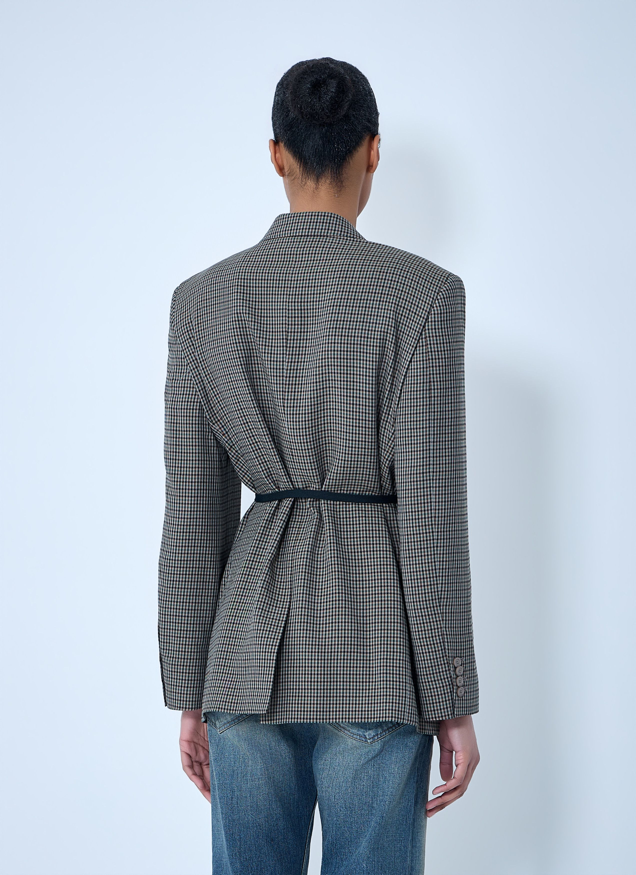 Balenciaga Wrap Tailored Blazer Size S / US 4 / IT 40 - 4 Thumbnail